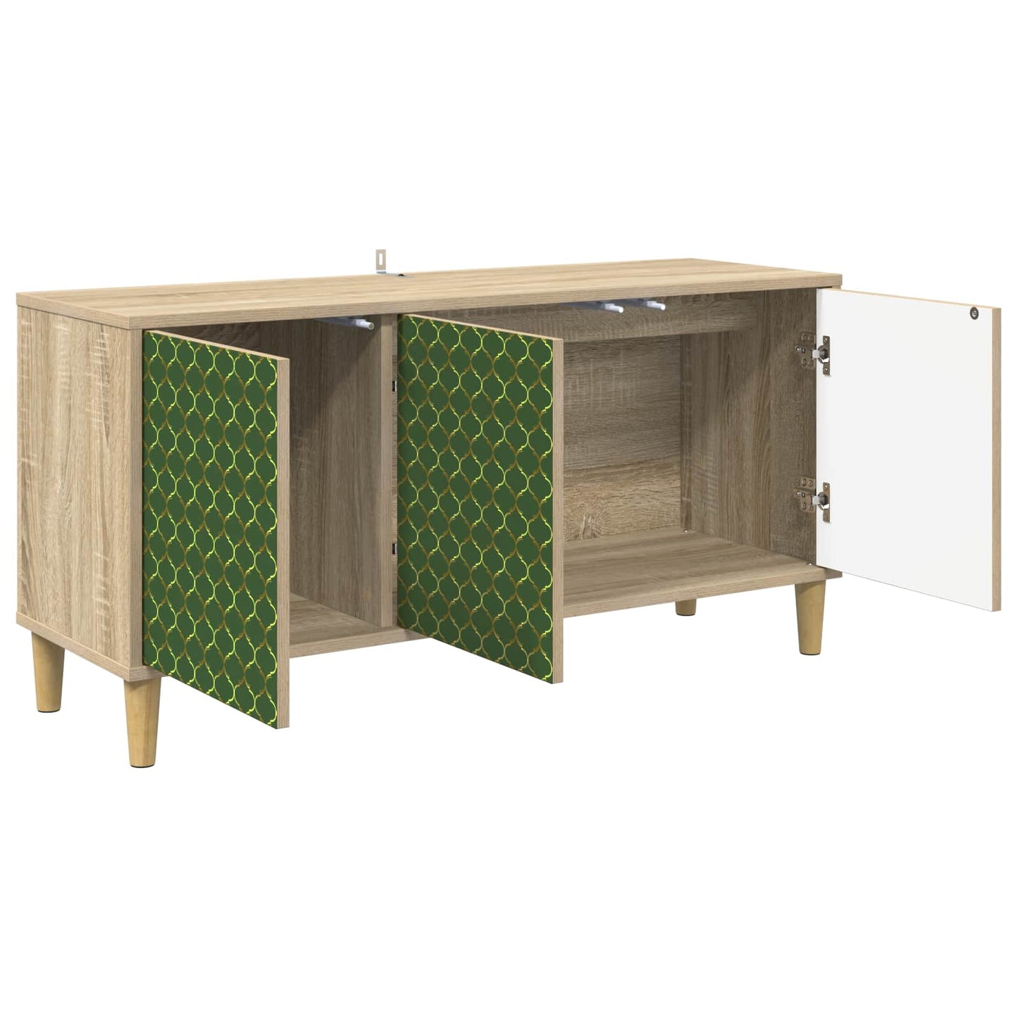 TV Cabinet GELEEN 102 x 33 x 50 cm Sonoma Engineered Wood