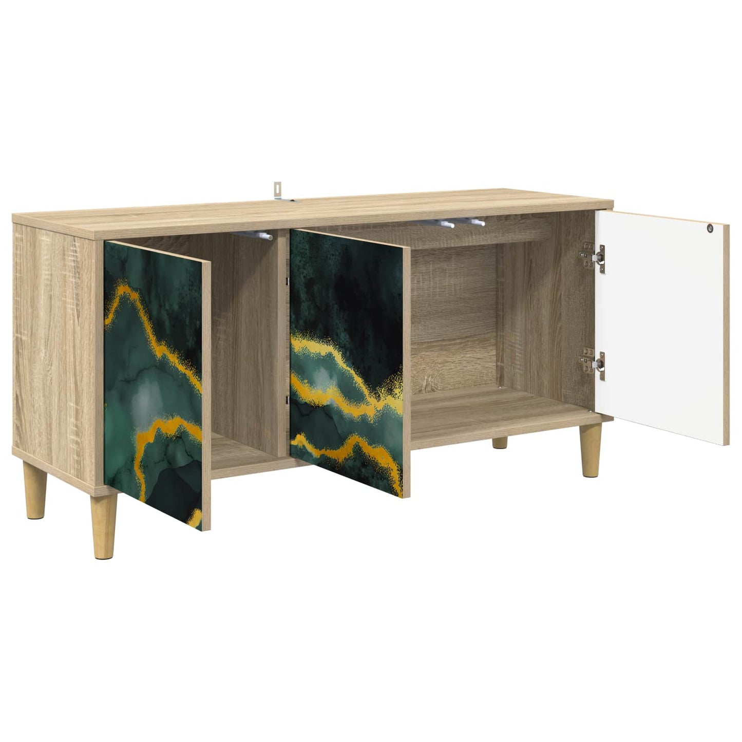 TV Cabinet WIJHE 102 x 33 x 50 cm Sonoma Engineered Wood