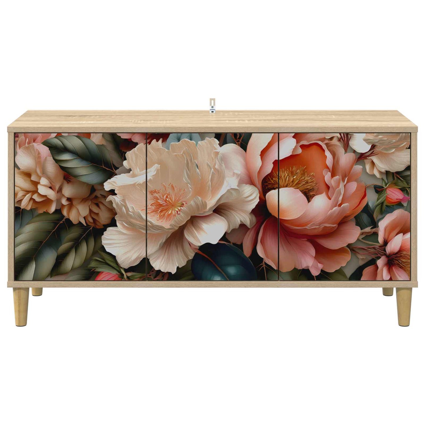 TV Cabinet BORNE 102 x 33 x 50 cm Sonoma Engineered Wood