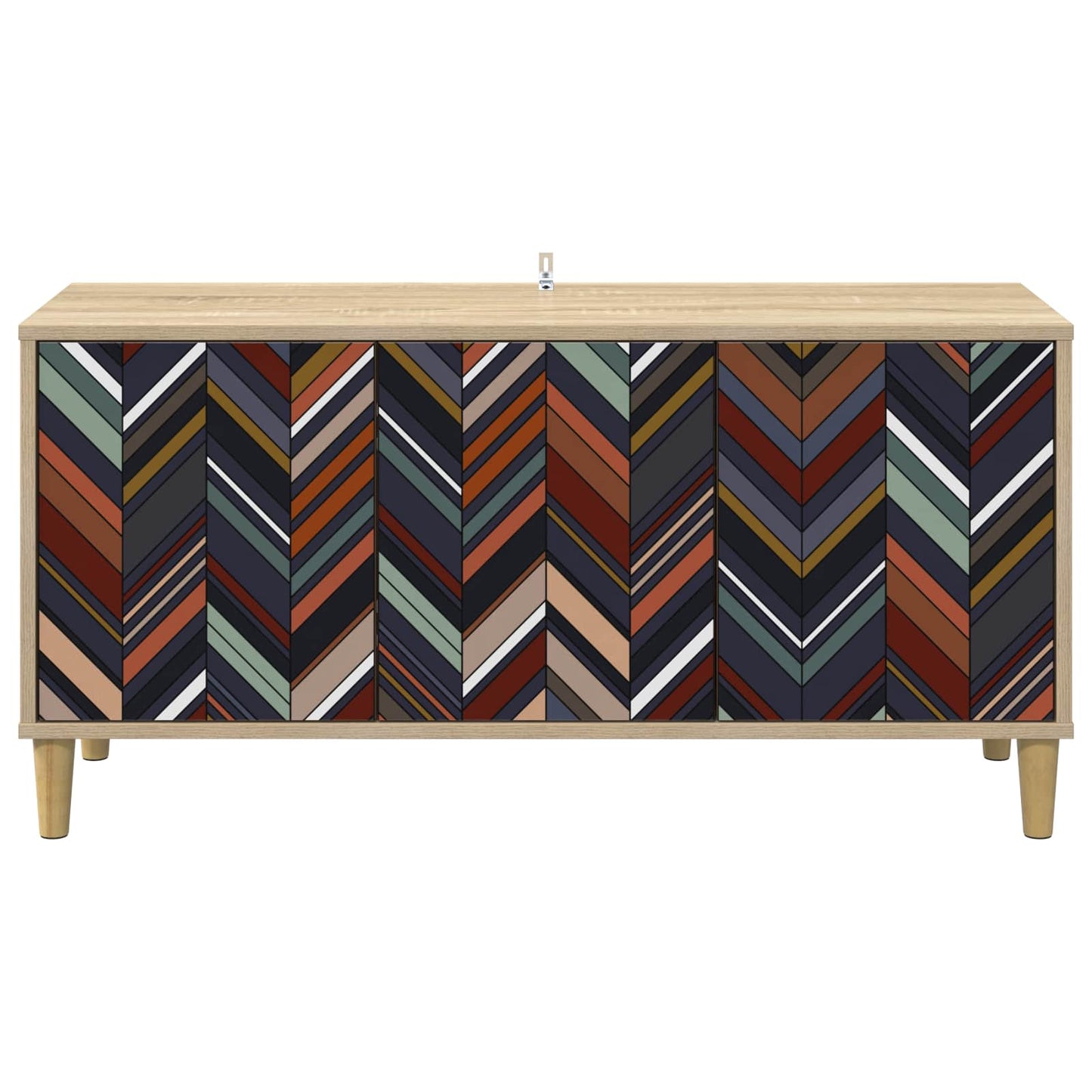 TV Cabinet OMMEN 102 x 33 x 50 cm Sonoma Engineered Wood