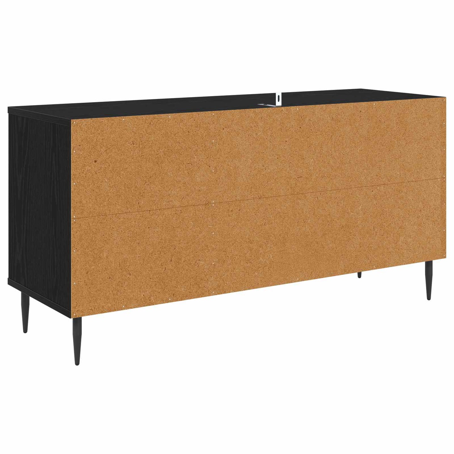 TV Cabinet BORNE 102 x 33 x 51 cm Black Oak Engineered Wood