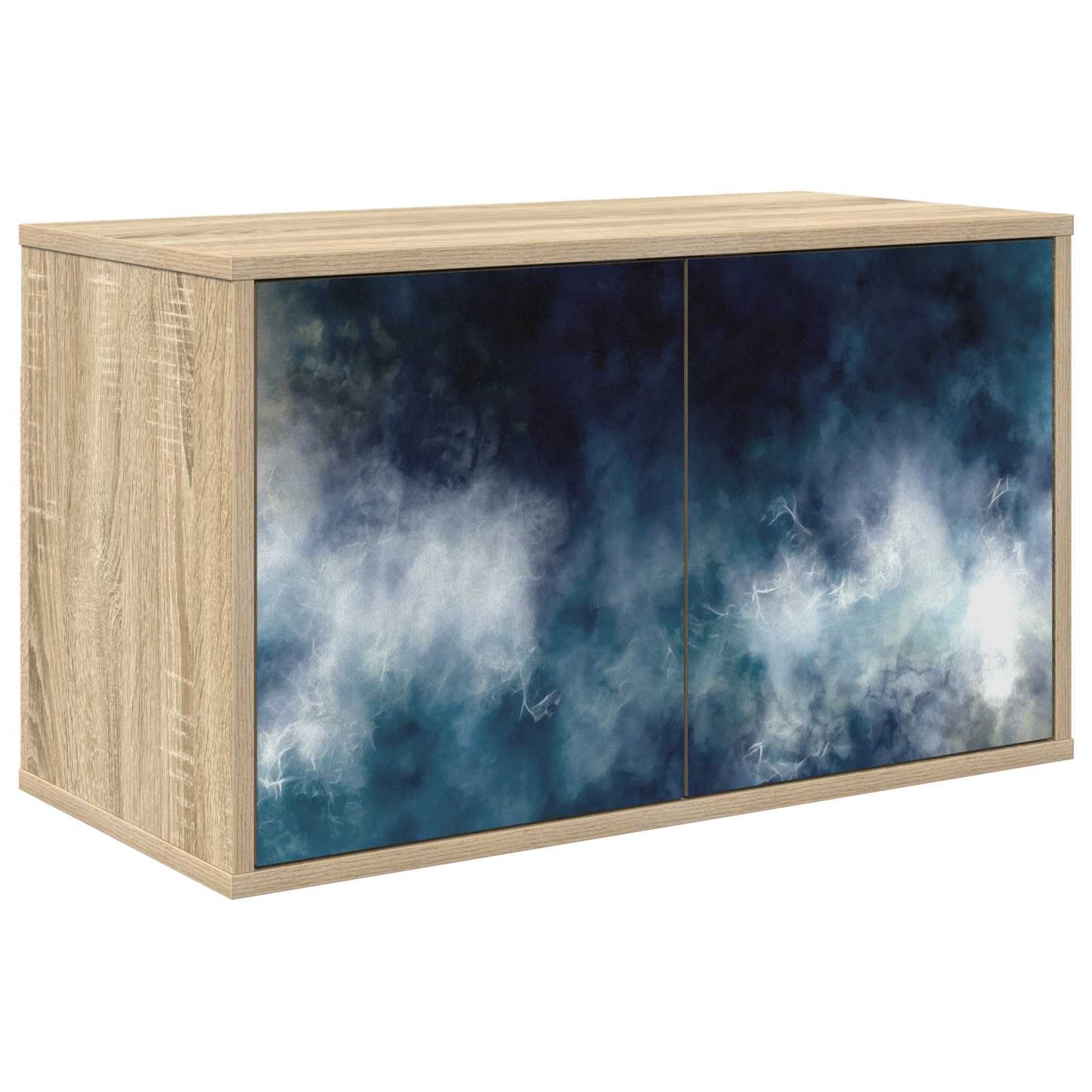 Wall-mounted TV Cabinet RAALTE 69 x 33 x 40 cm Sonoma Oak