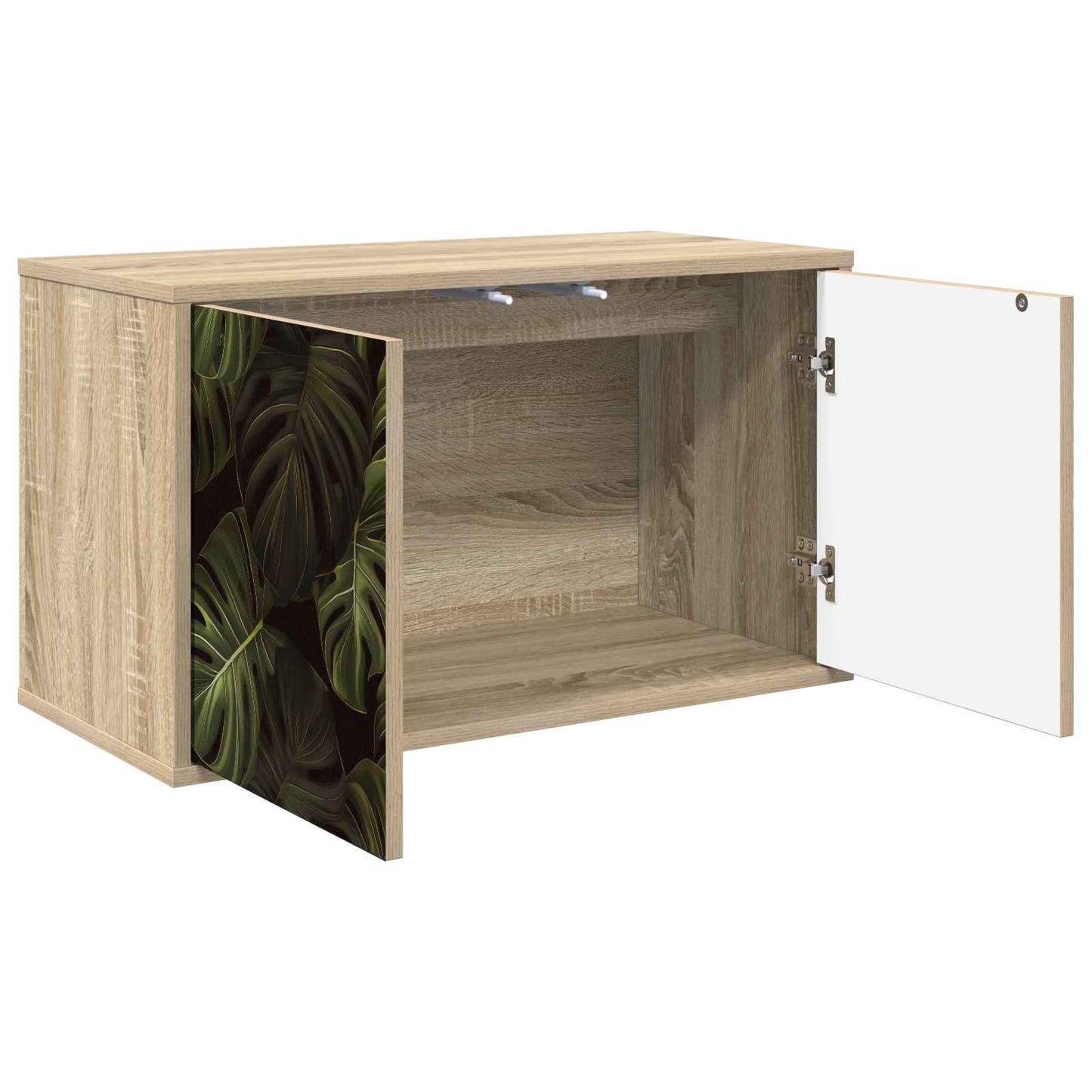 Wall-mounted TV Cabinet ELBURG 69 x 33 x 40 cm Sonoma Oak