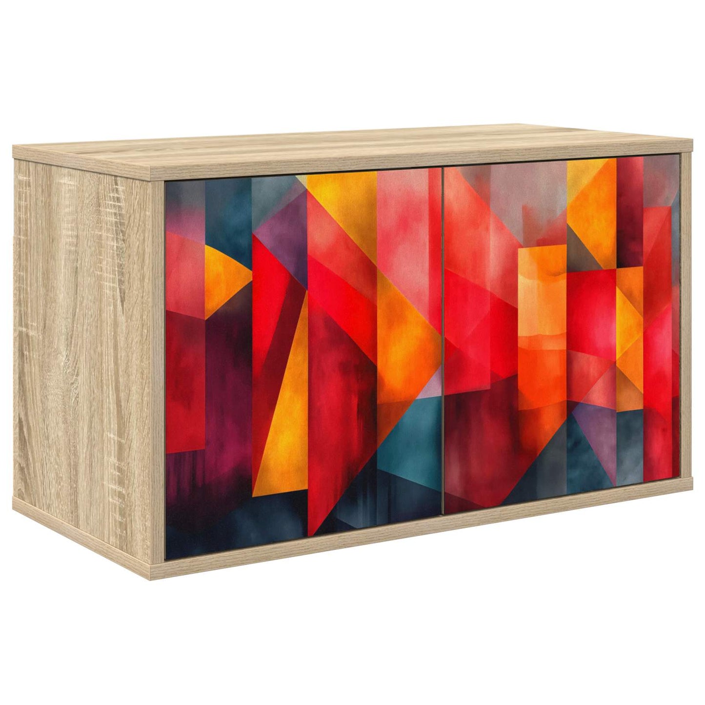 Wall-mounted TV Cabinet HEESCH 69 x 33 x 40 cm Sonoma Oak
