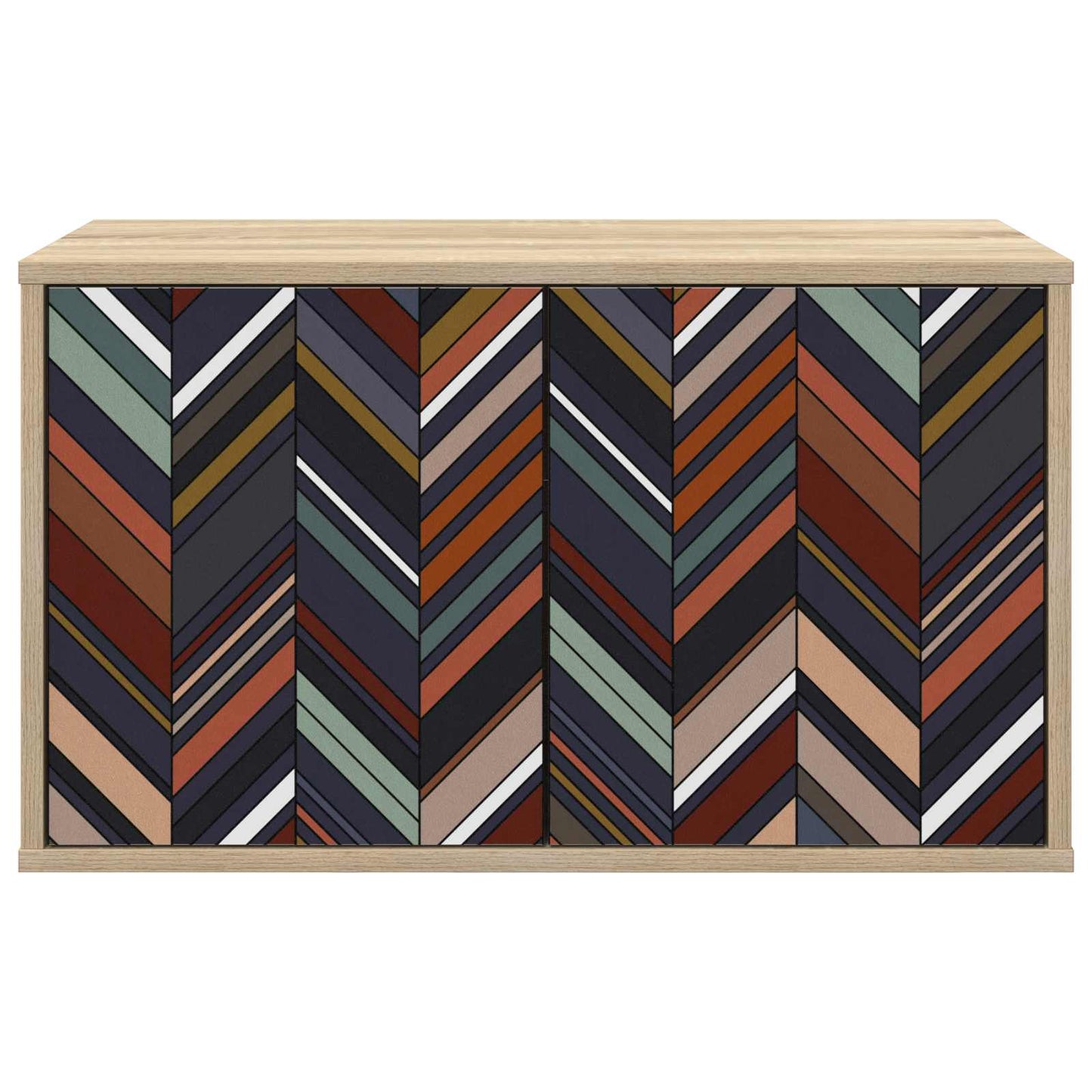 Wall-mounted TV Cabinet OMMEN 69 x 33 x 40 cm Sonoma Oak