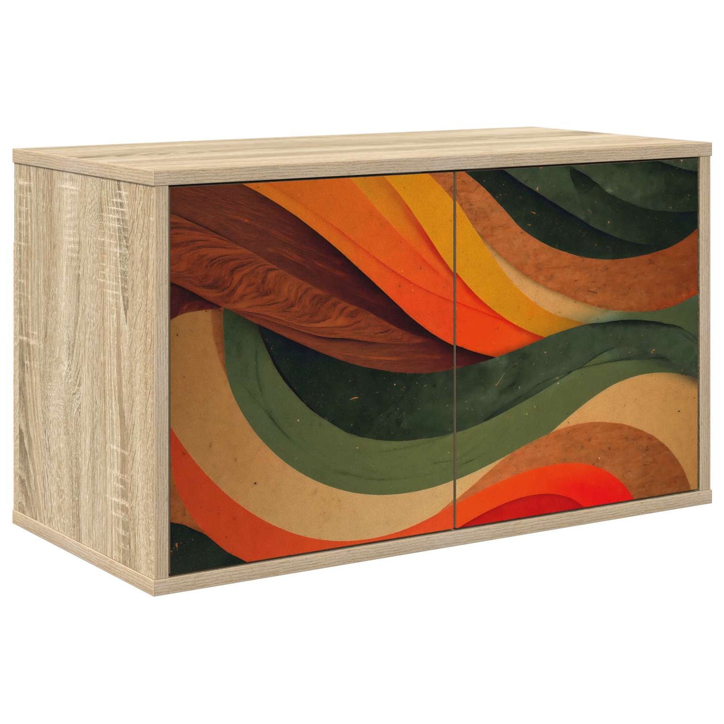 Wall-mounted TV Cabinet BONN 69 x 33 x 40 cm Sonoma Oak