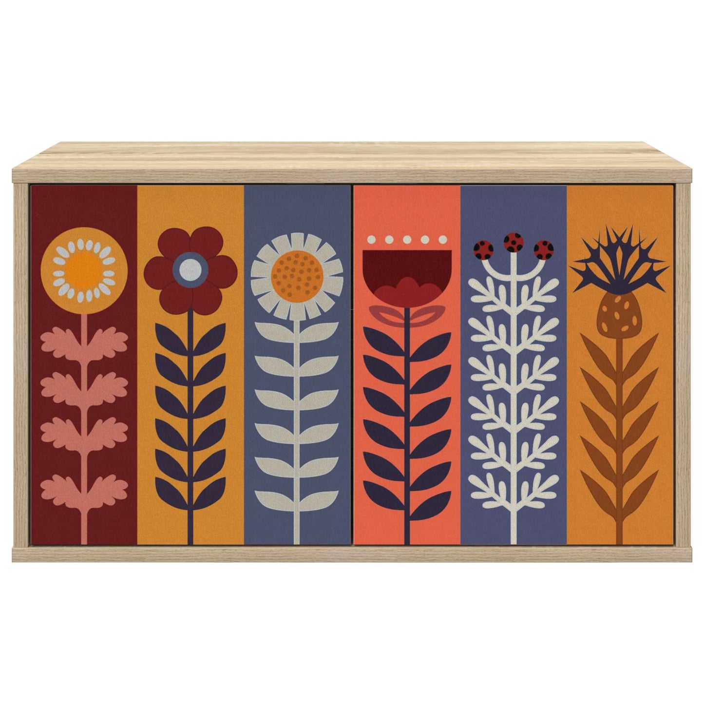 Wall-mounted TV Cabinet ESSEN 69 x 33 x 40 cm Sonoma Oak