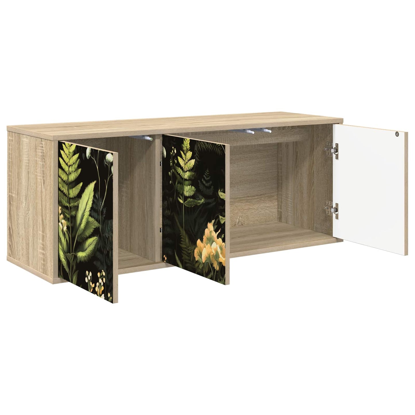 Wall-mounted TV Cabinet RHENEN 102 x 33 x 40 cm Sonoma Oak