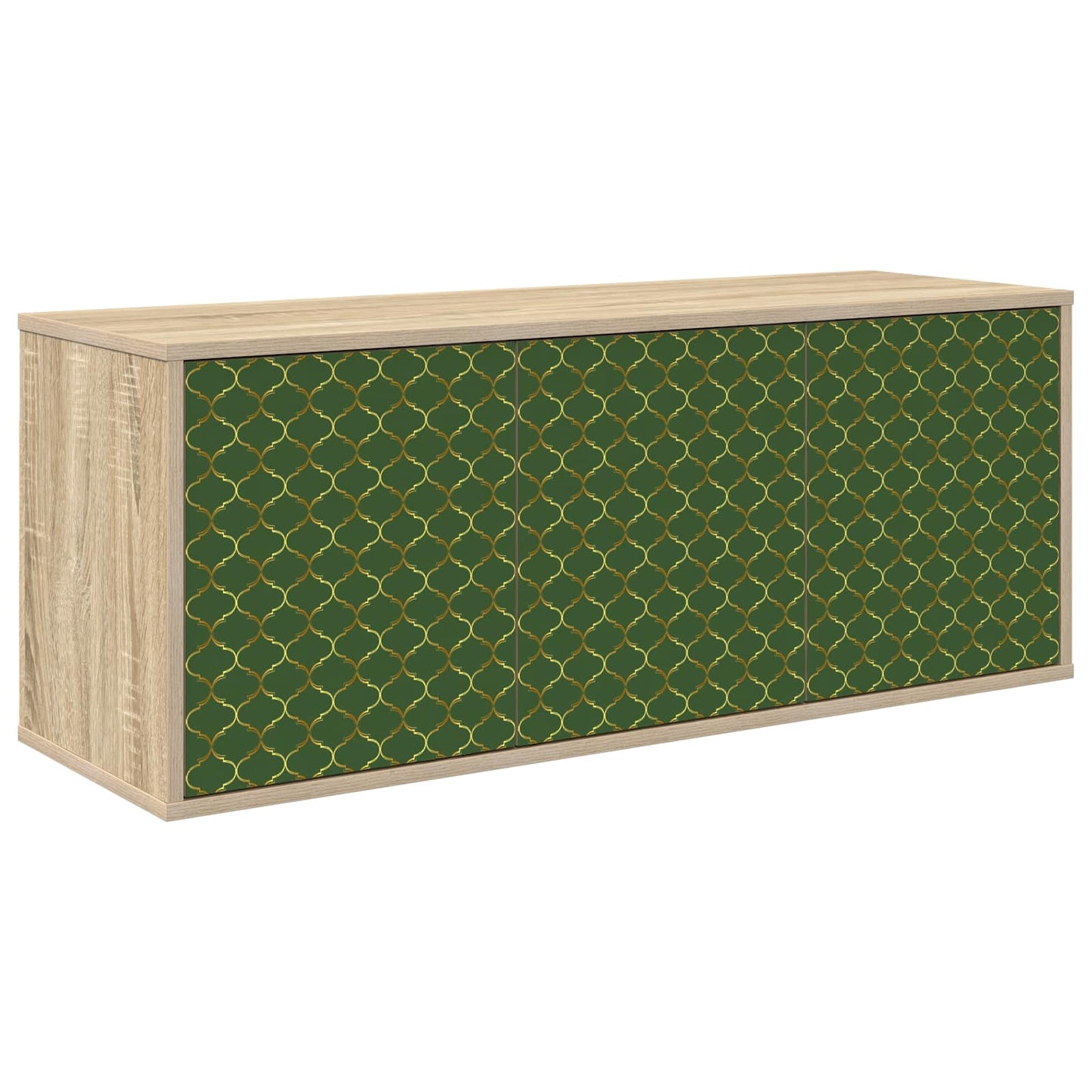 Wall-mounted TV Cabinet GELEEN 102 x 33 x 40 cm Sonoma Oak