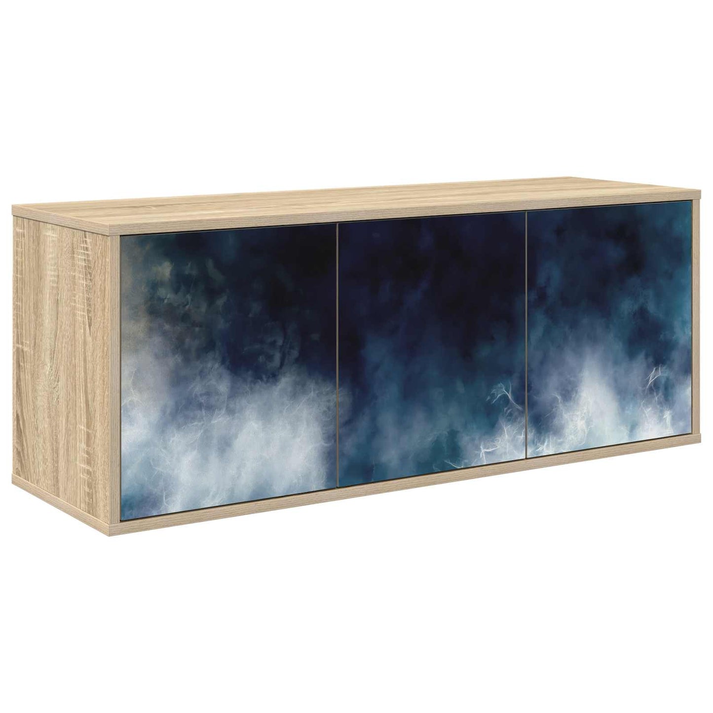 Wall-mounted TV Cabinet RAALTE 102 x 33 x 40 cm Sonoma Oak