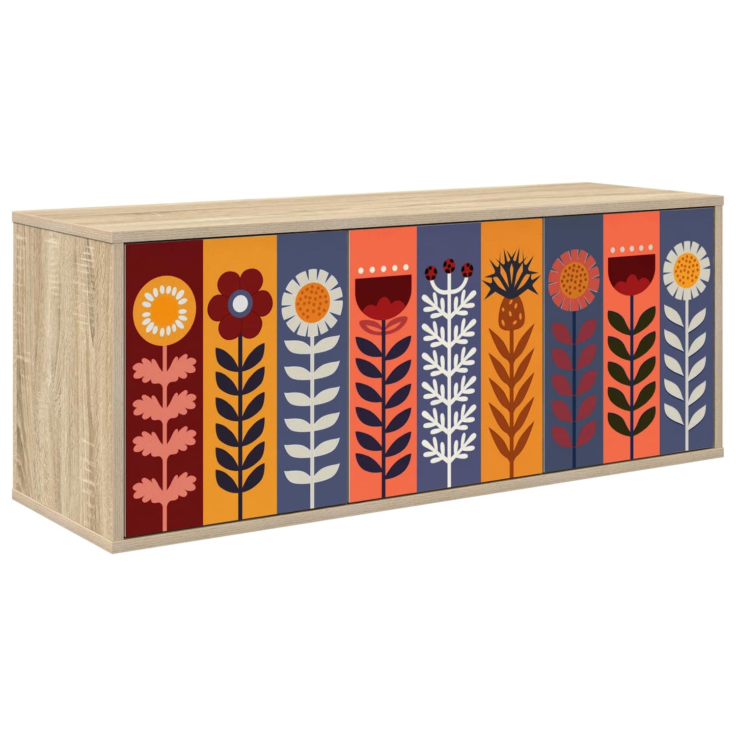 Wall-mounted TV Cabinet ESSEN 102 x 33 x 40 cm Sonoma Oak