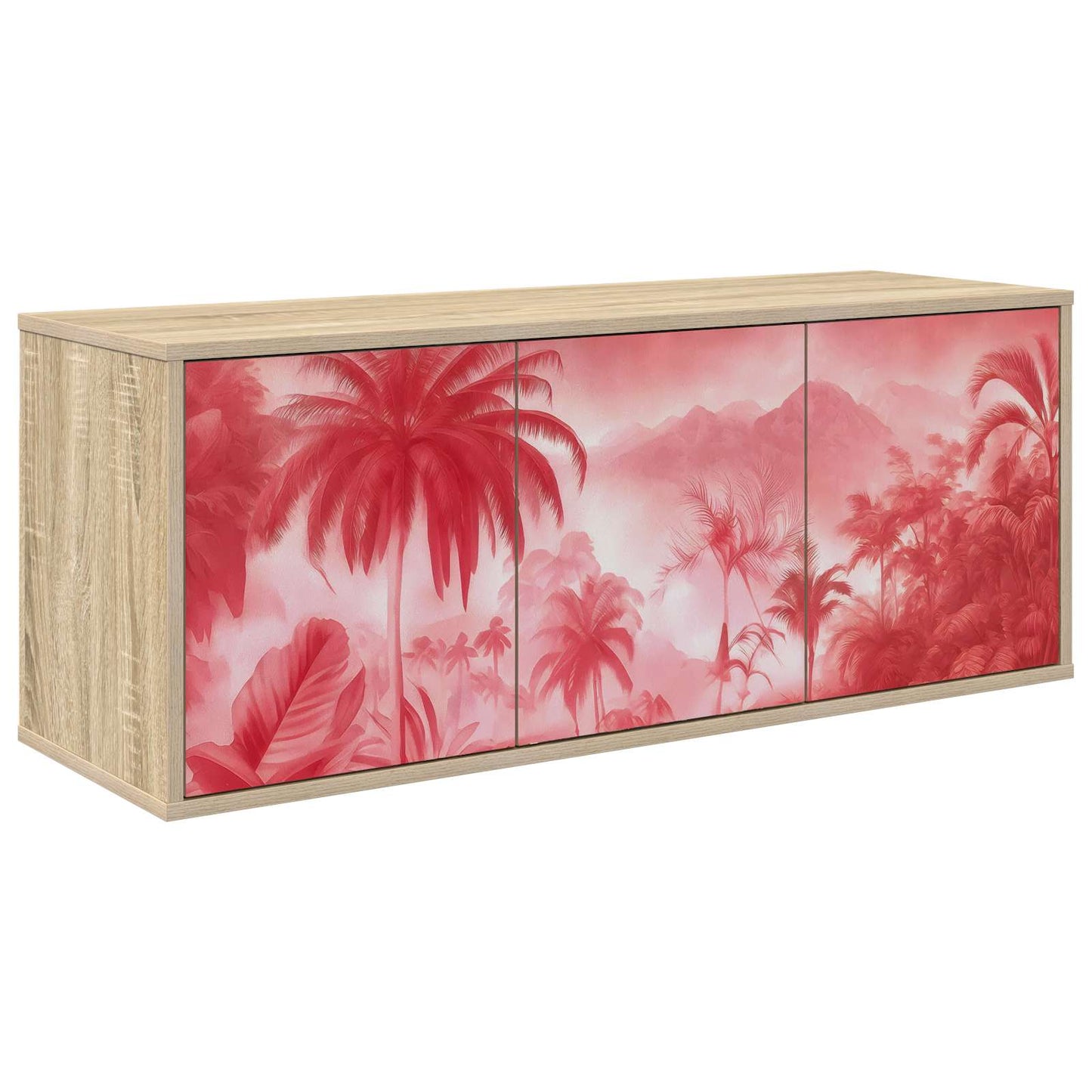Wall-mounted TV Cabinet AACHEN 102 x 33 x 40 cm Sonoma Oak