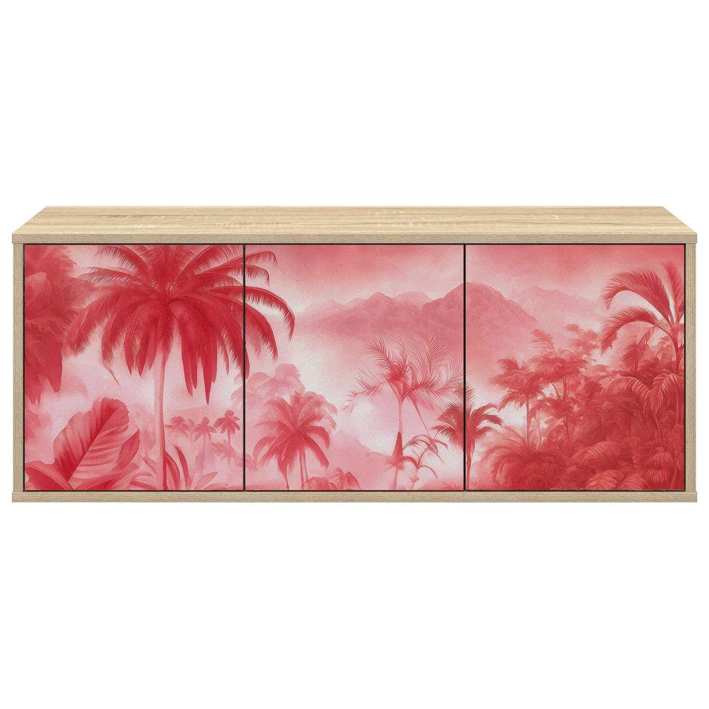 Wall-mounted TV Cabinet AACHEN 102 x 33 x 40 cm Sonoma Oak
