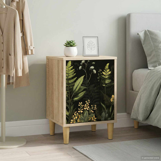 Bedside Cabinet RHENEN Sonoma Oak 36 x 33 x 50 cm
