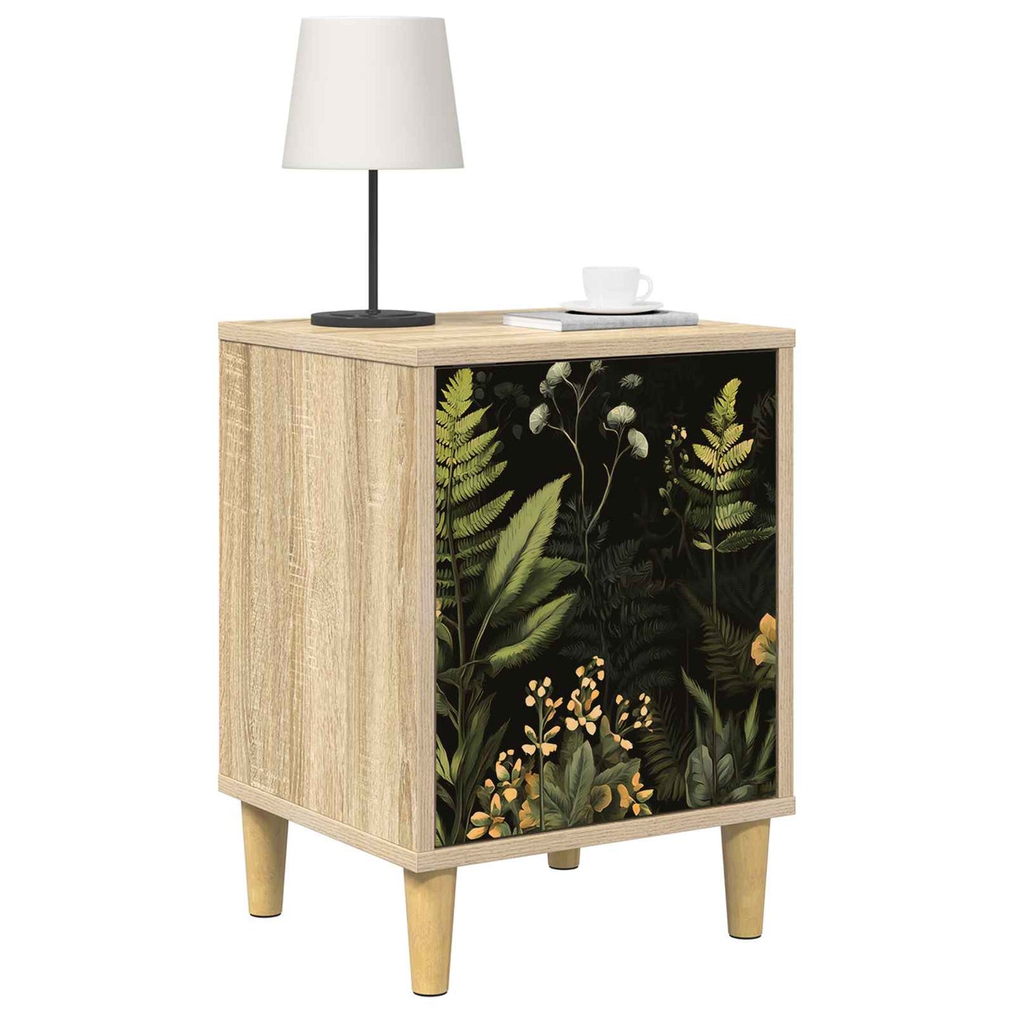 Bedside Cabinet RHENEN 2 pcs Sonoma Oak 36 x 33 x 50 cm