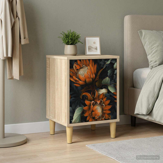 Bedside Cabinet LOCHEM Sonoma Oak 36 x 33 x 50 cm