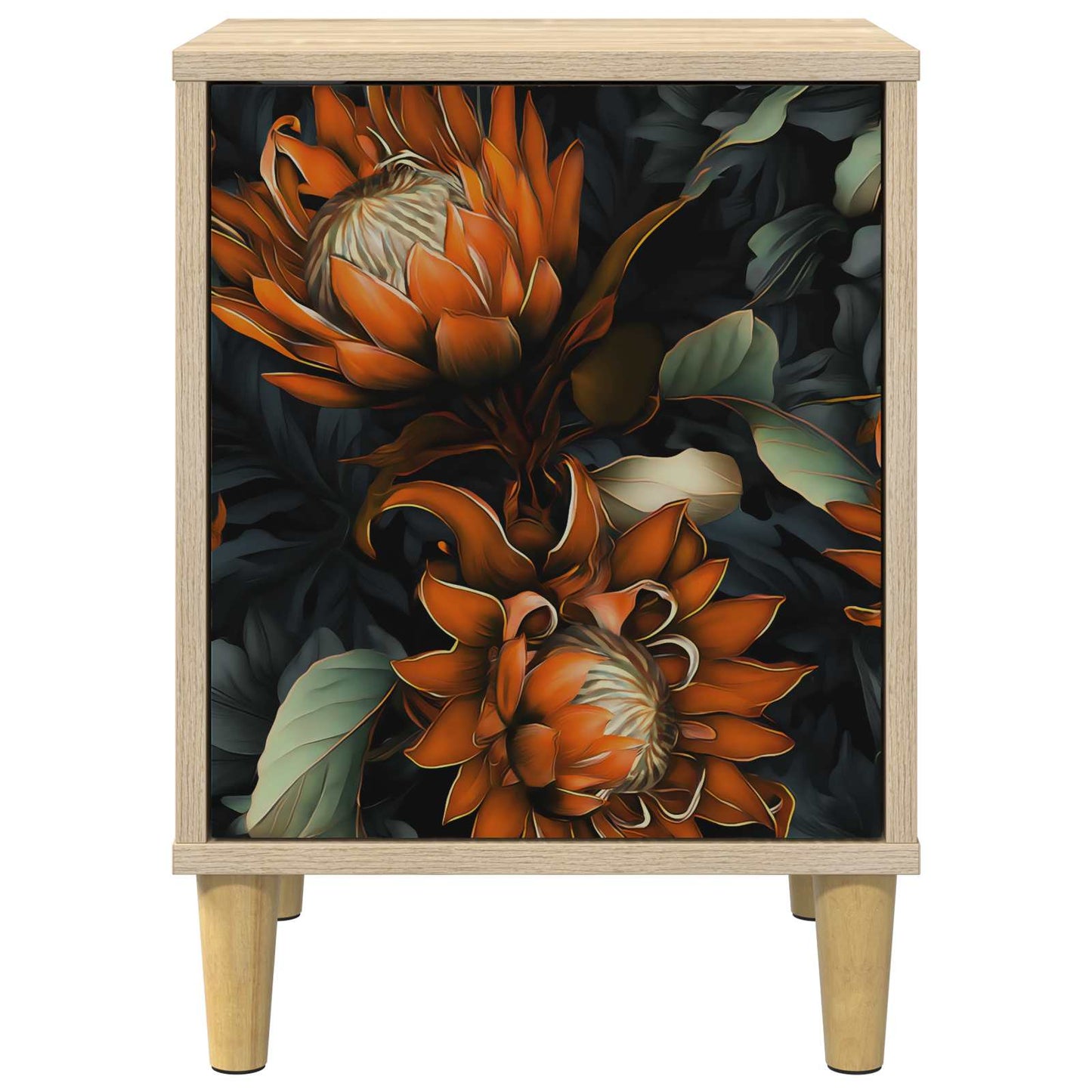 Bedside Cabinet LOCHEM Sonoma Oak 36 x 33 x 50 cm