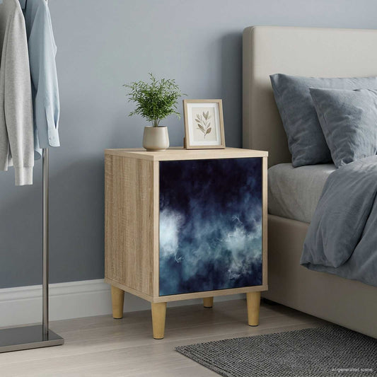 Bedside Cabinet RAALTE Sonoma Oak 36 x 33 x 50 cm