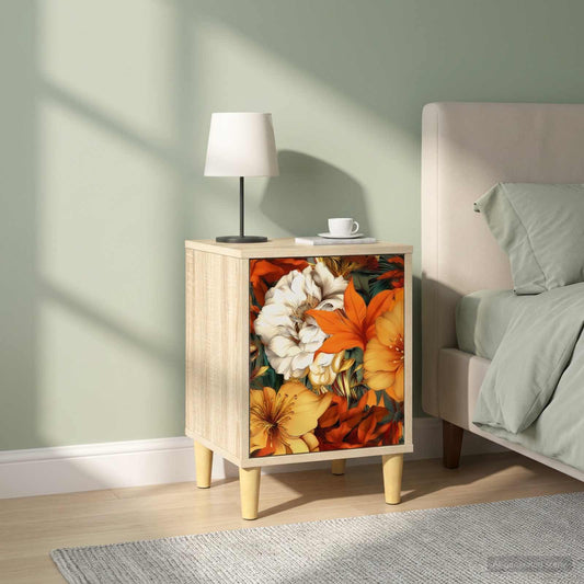 Bedside Cabinet GENNEP 2 pcs Sonoma Oak 36 x 33 x 50 cm
