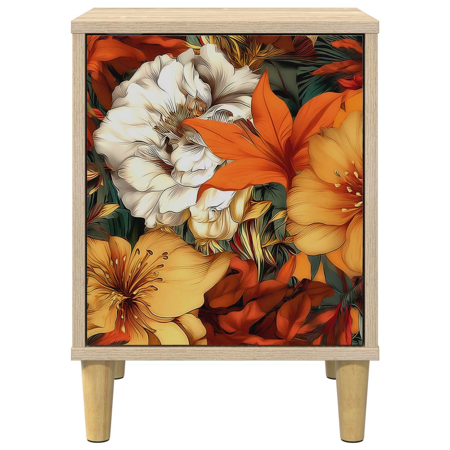 Bedside Cabinet GENNEP 2 pcs Sonoma Oak 36 x 33 x 50 cm