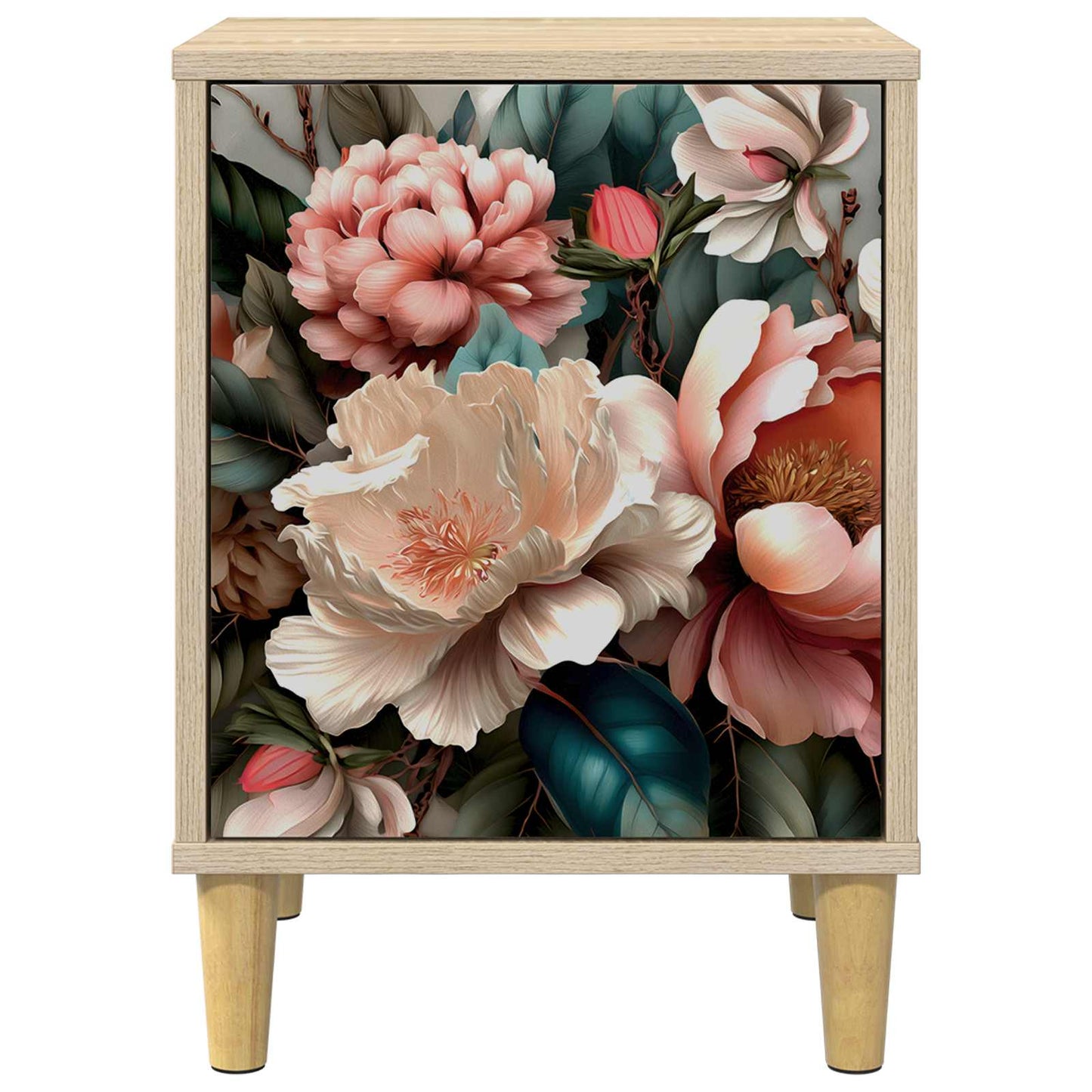 Bedside Cabinet BORNE Sonoma Oak 36 x 33 x 50 cm
