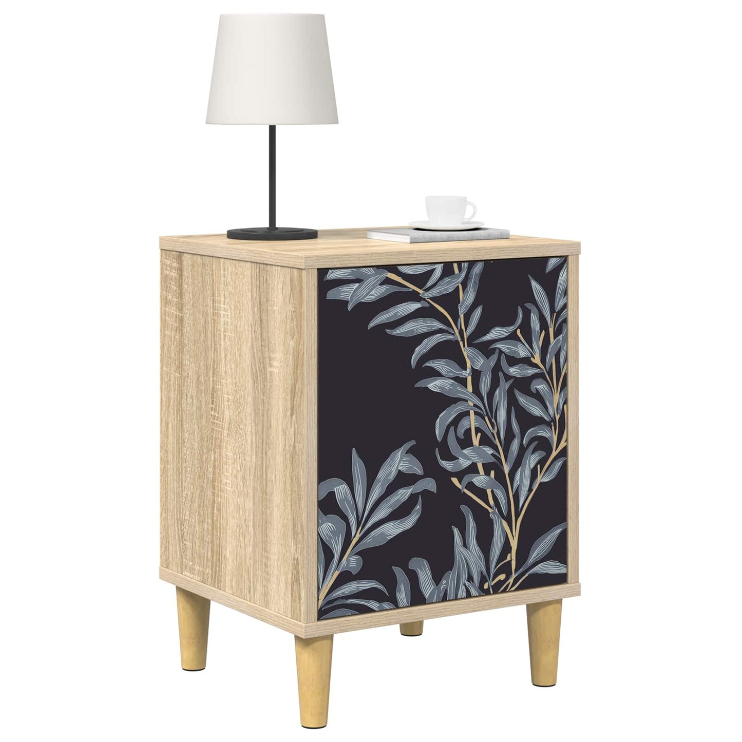 Bedside Cabinet DOKKUM Sonoma Oak 36 x 33 x 50 cm