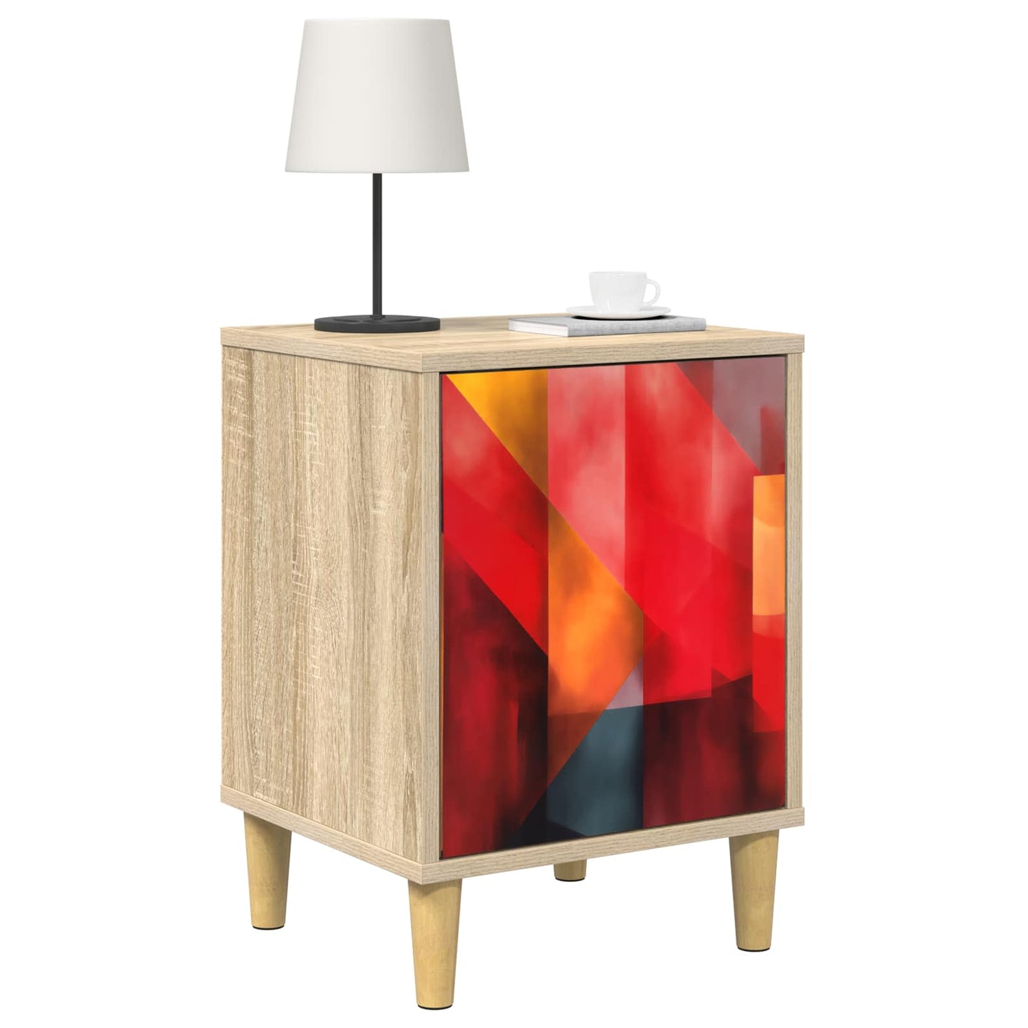 Bedside Cabinet HEESCH 2 pcs Sonoma Oak 36 x 33 x 50 cm