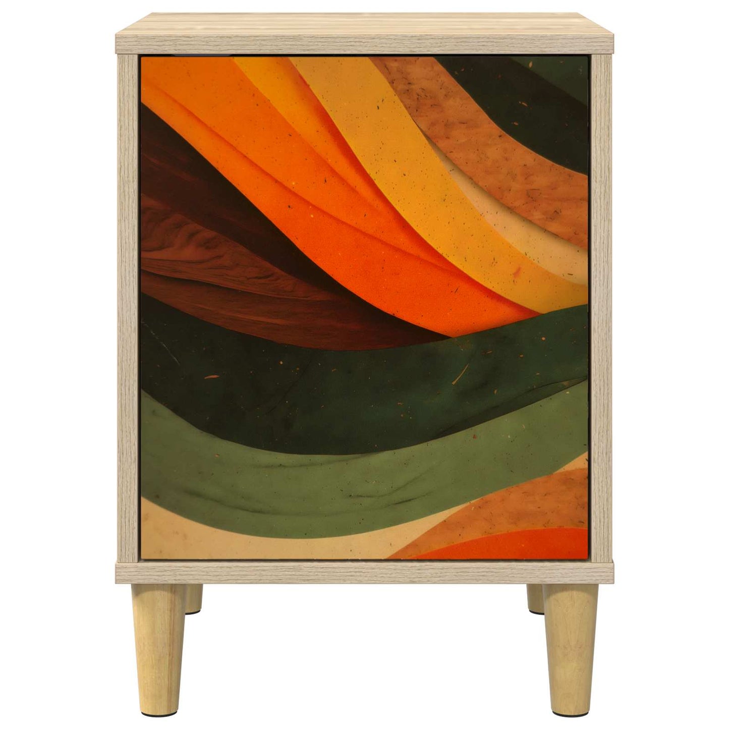Bedside Cabinet BONN 2 pcs Sonoma Oak 36 x 33 x 50 cm
