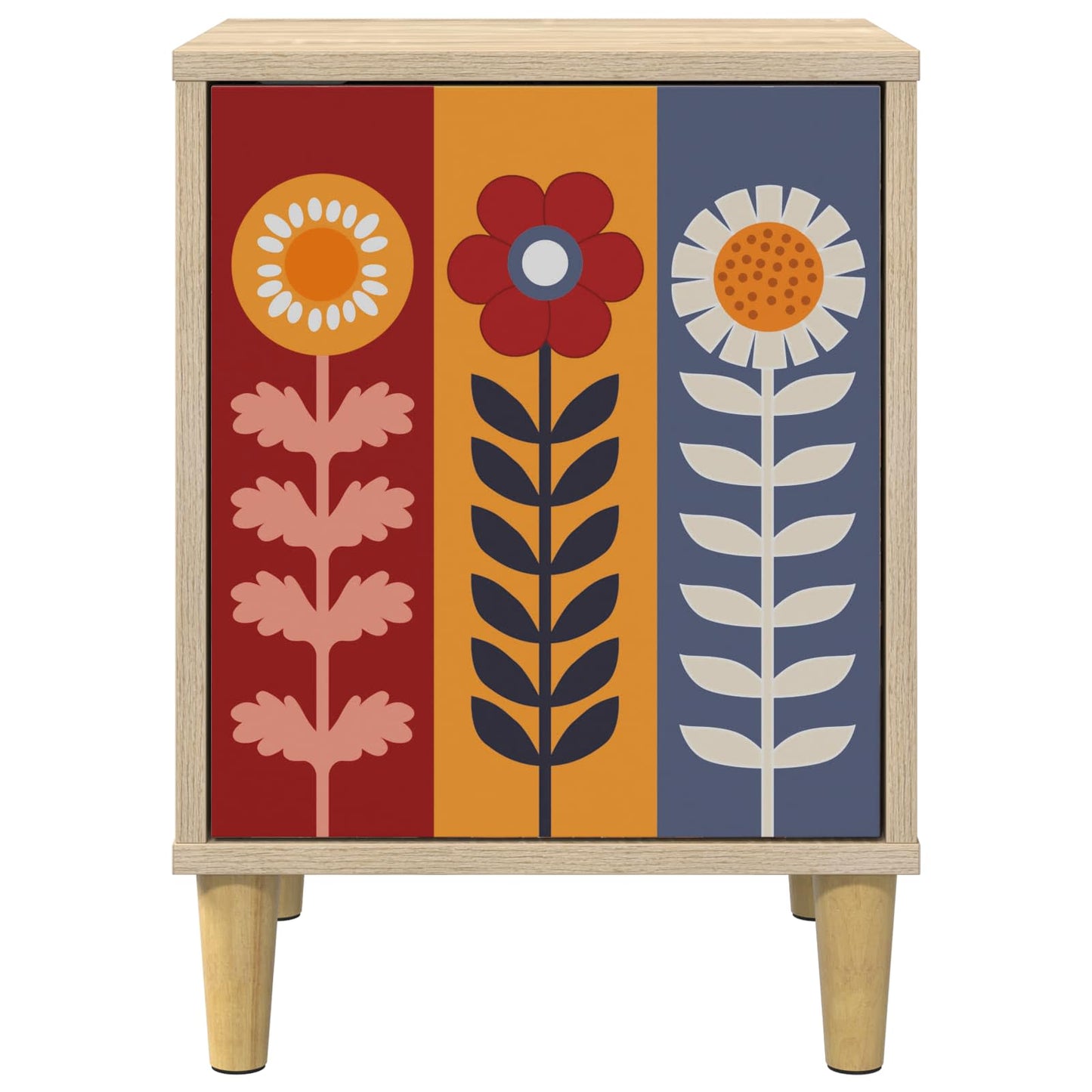 Bedside Cabinet ESSEN 2 pcs Sonoma Oak 36 x 33 x 50 cm