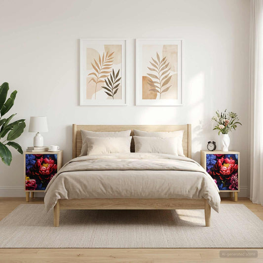 Bedside Cabinet KIEL 2 pcs Sonoma Oak 36 x 33 x 50 cm