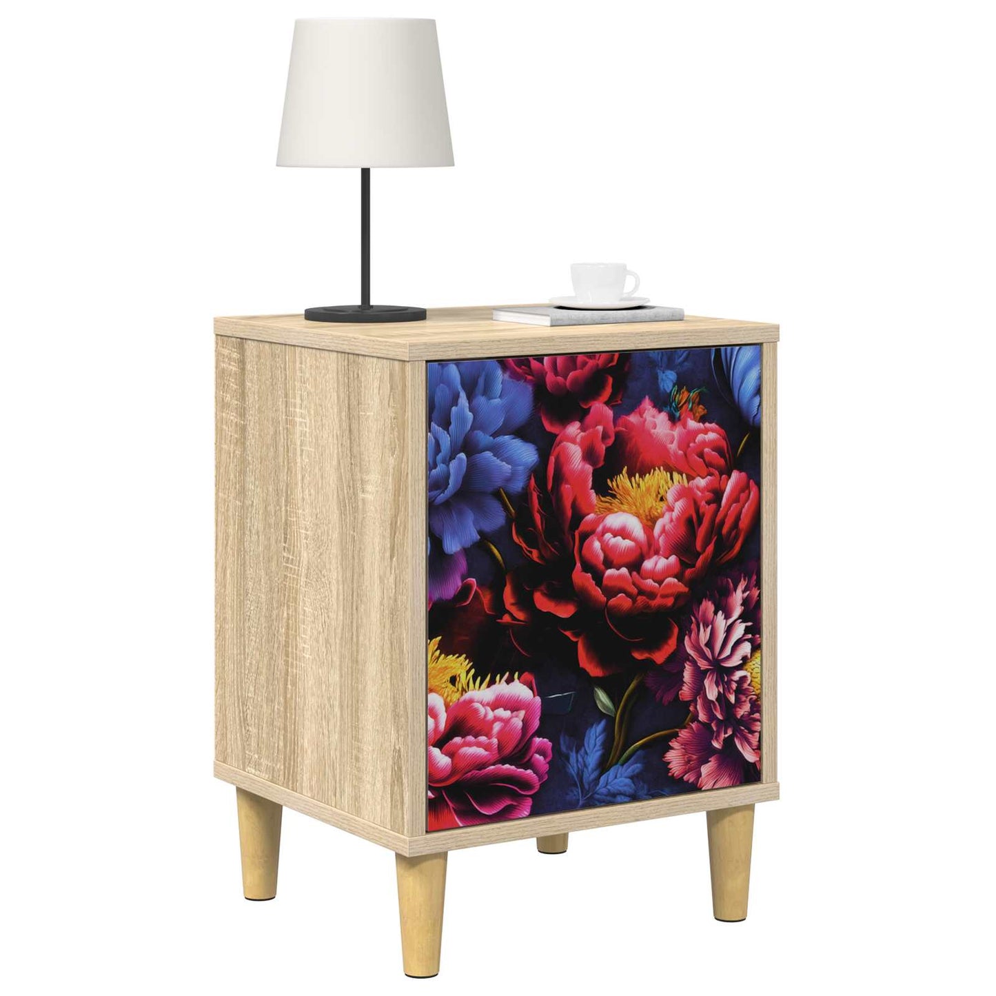 Bedside Cabinet KIEL 2 pcs Sonoma Oak 36 x 33 x 50 cm
