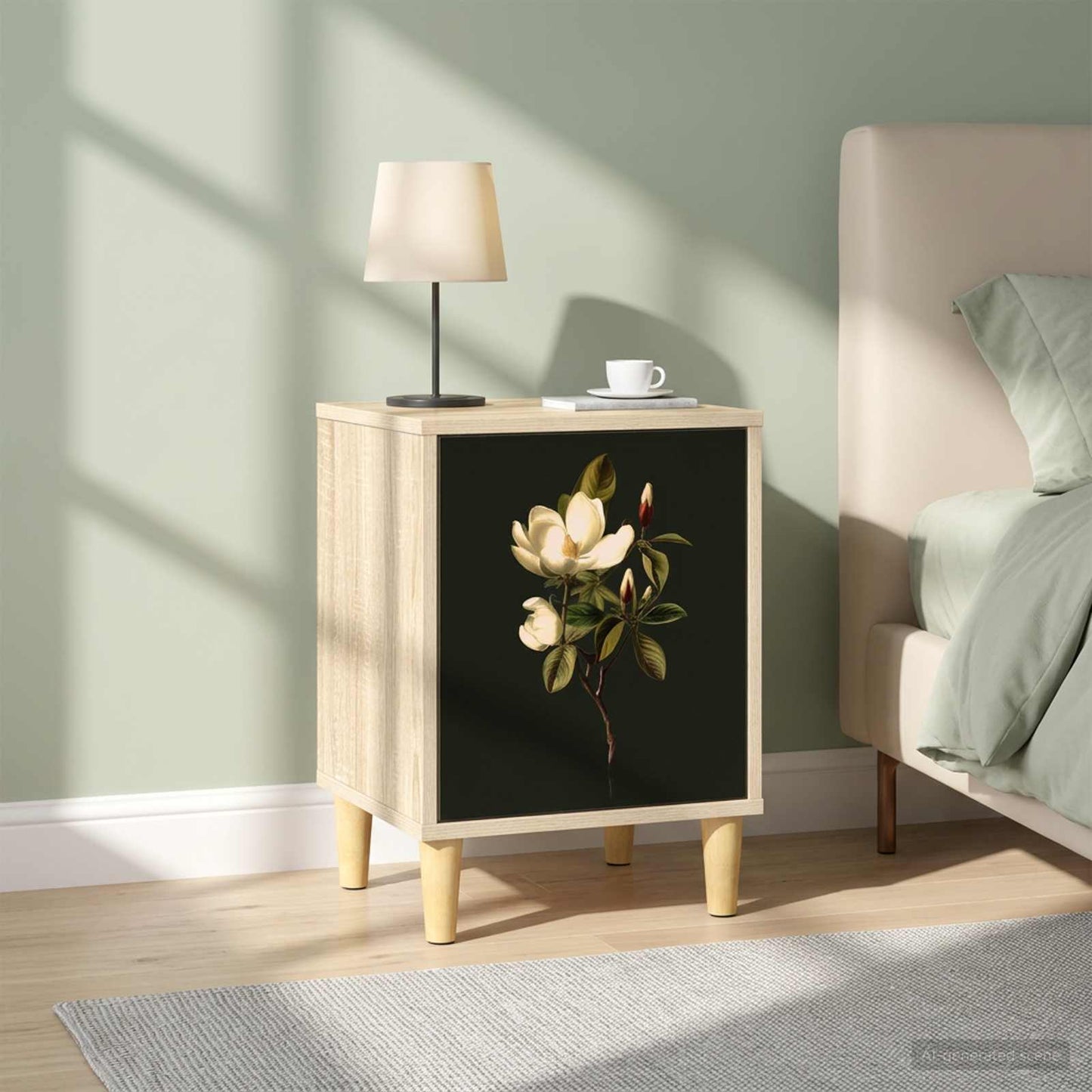 Bedside Cabinet BREMEN 2 pcs Sonoma Oak 36 x 33 x 50 cm