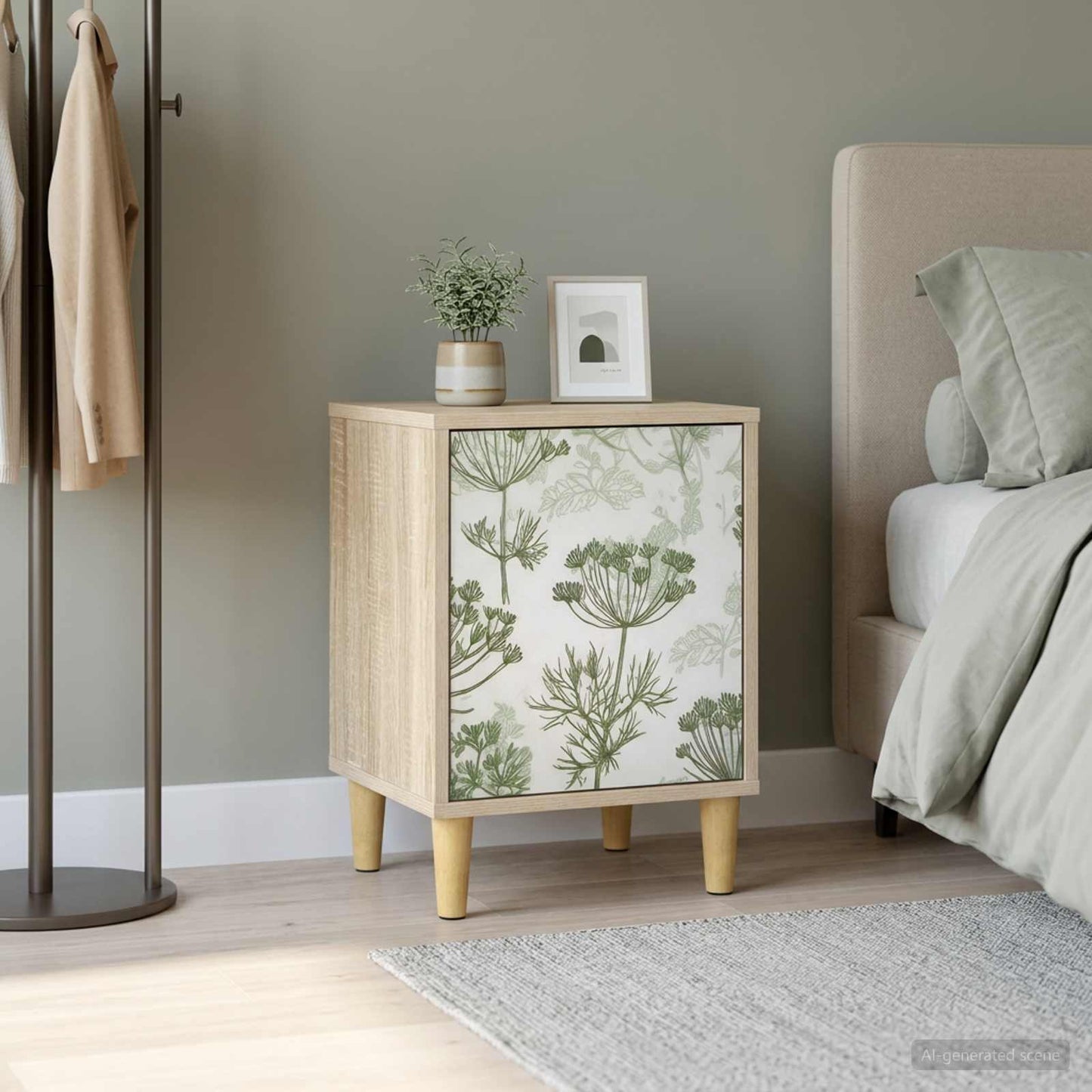 Bedside Cabinet GOTHA Sonoma Oak 36 x 33 x 50 cm