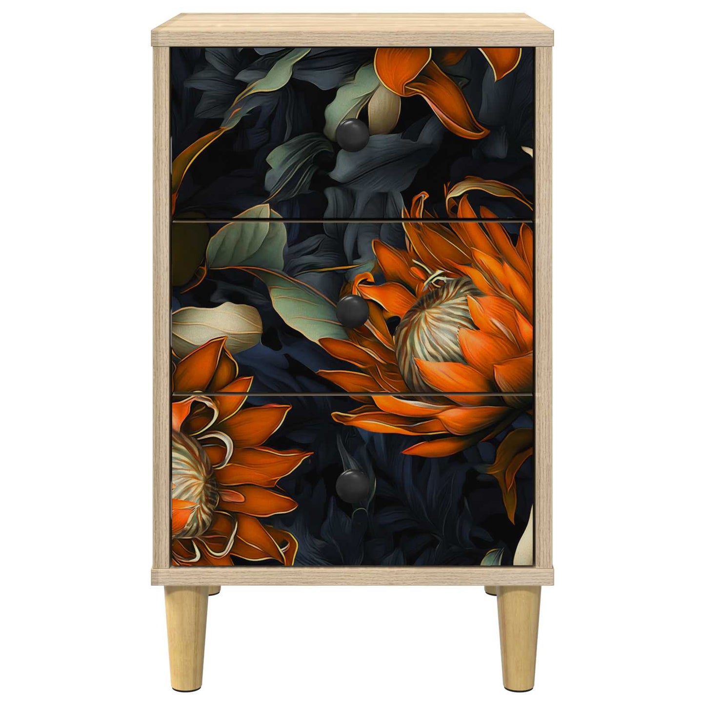 Bedside Cabinet LOCHEM 2 pcs Sonoma Oak 36 x 33 x 60 cm