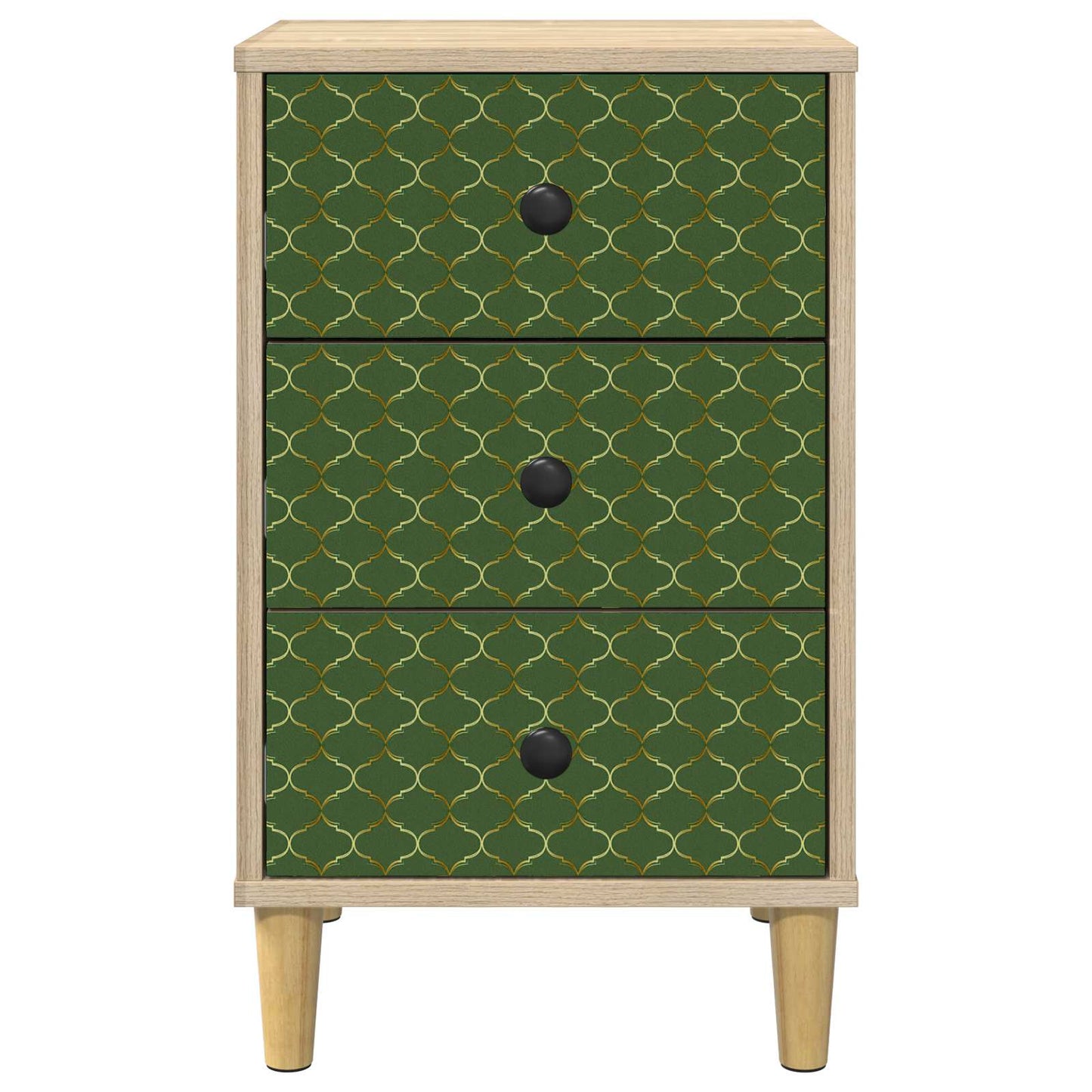 Bedside Cabinet GELEEN Sonoma Oak 36 x 33 x 60 cm