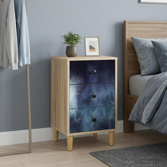Bedside Cabinet RAALTE Sonoma Oak 36 x 33 x 60 cm