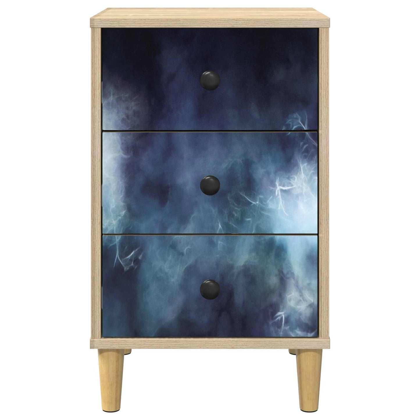 Bedside Cabinet RAALTE Sonoma Oak 36 x 33 x 60 cm