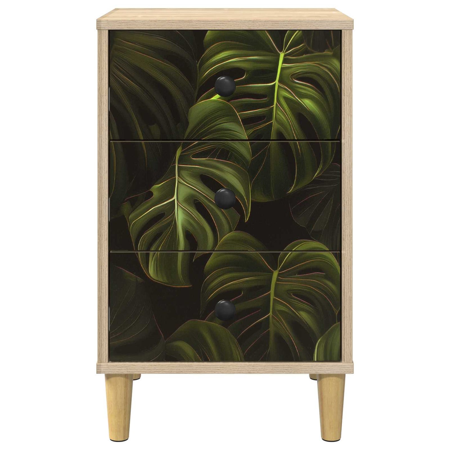 Bedside Cabinet ELBURG Sonoma Oak 36 x 33 x 60 cm