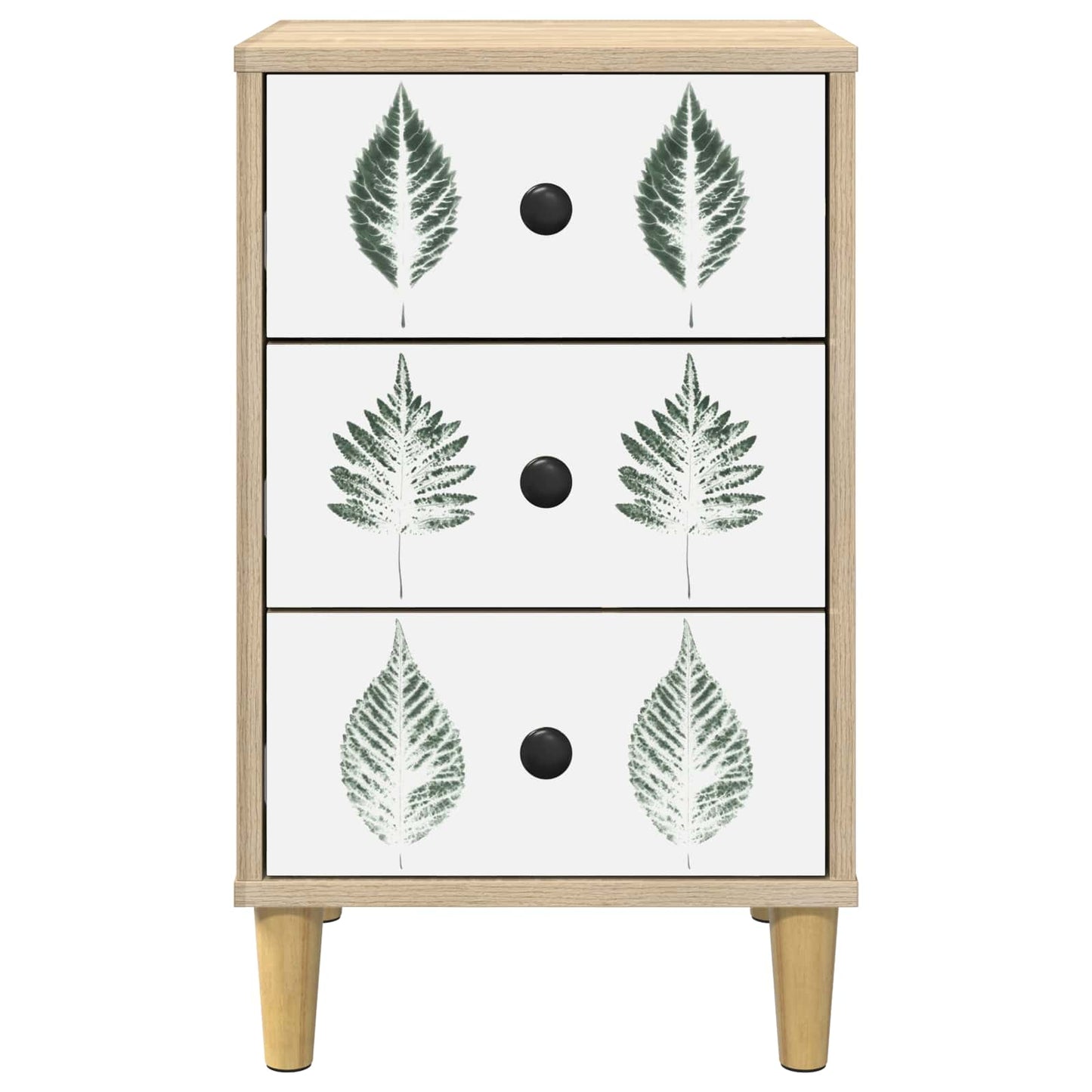 Bedside Cabinet HANAU 2 pcs Sonoma Oak 36 x 33 x 60 cm