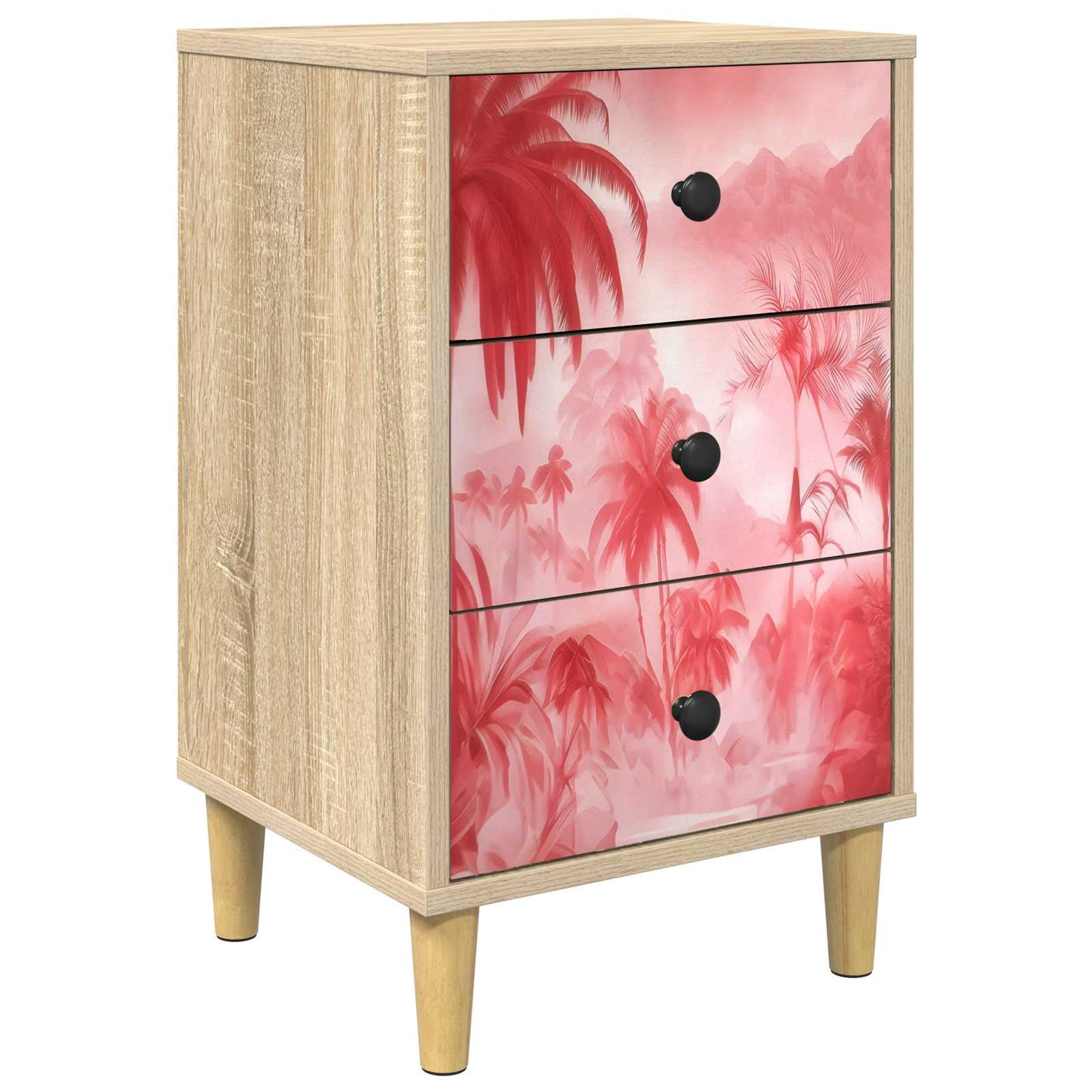 Bedside Cabinet AACHEN Sonoma Oak 36 x 33 x 60 cm