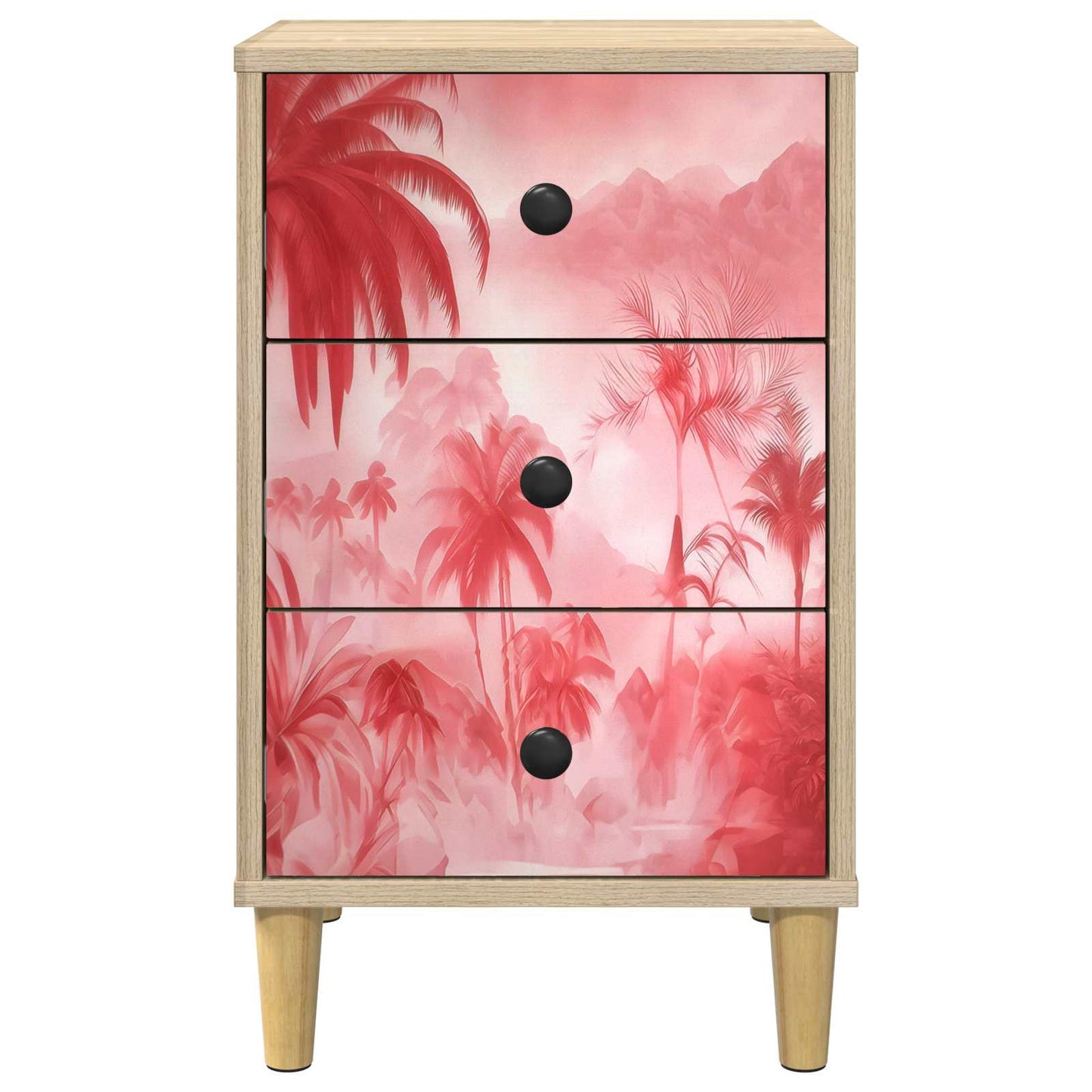 Bedside Cabinet AACHEN 2 pcs Sonoma Oak 36 x 33 x 60 cm