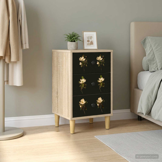 Bedside Cabinet BREMEN Sonoma Oak 36 x 33 x 60 cm