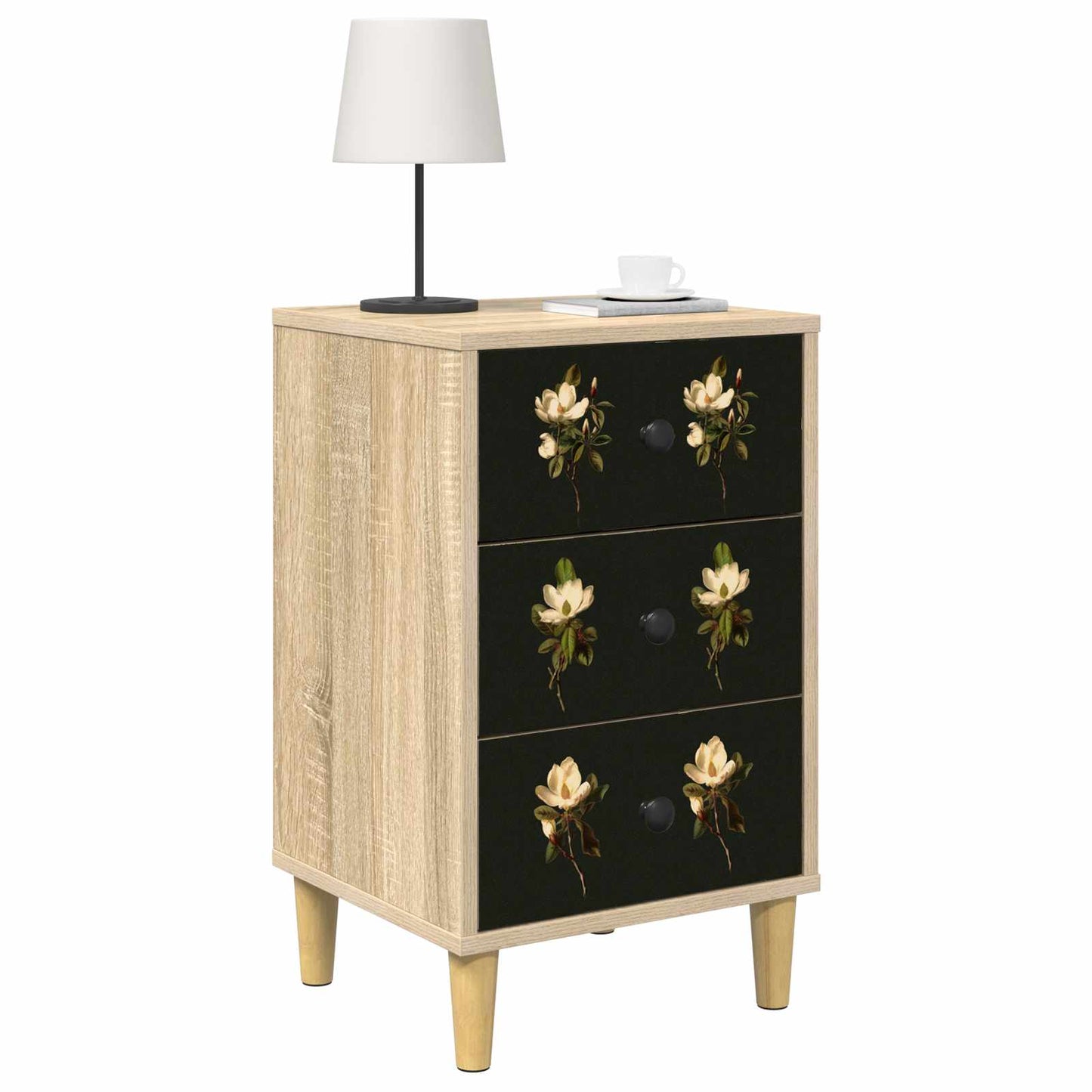 Bedside Cabinet BREMEN 2 pcs Sonoma Oak 36 x 33 x 60 cm