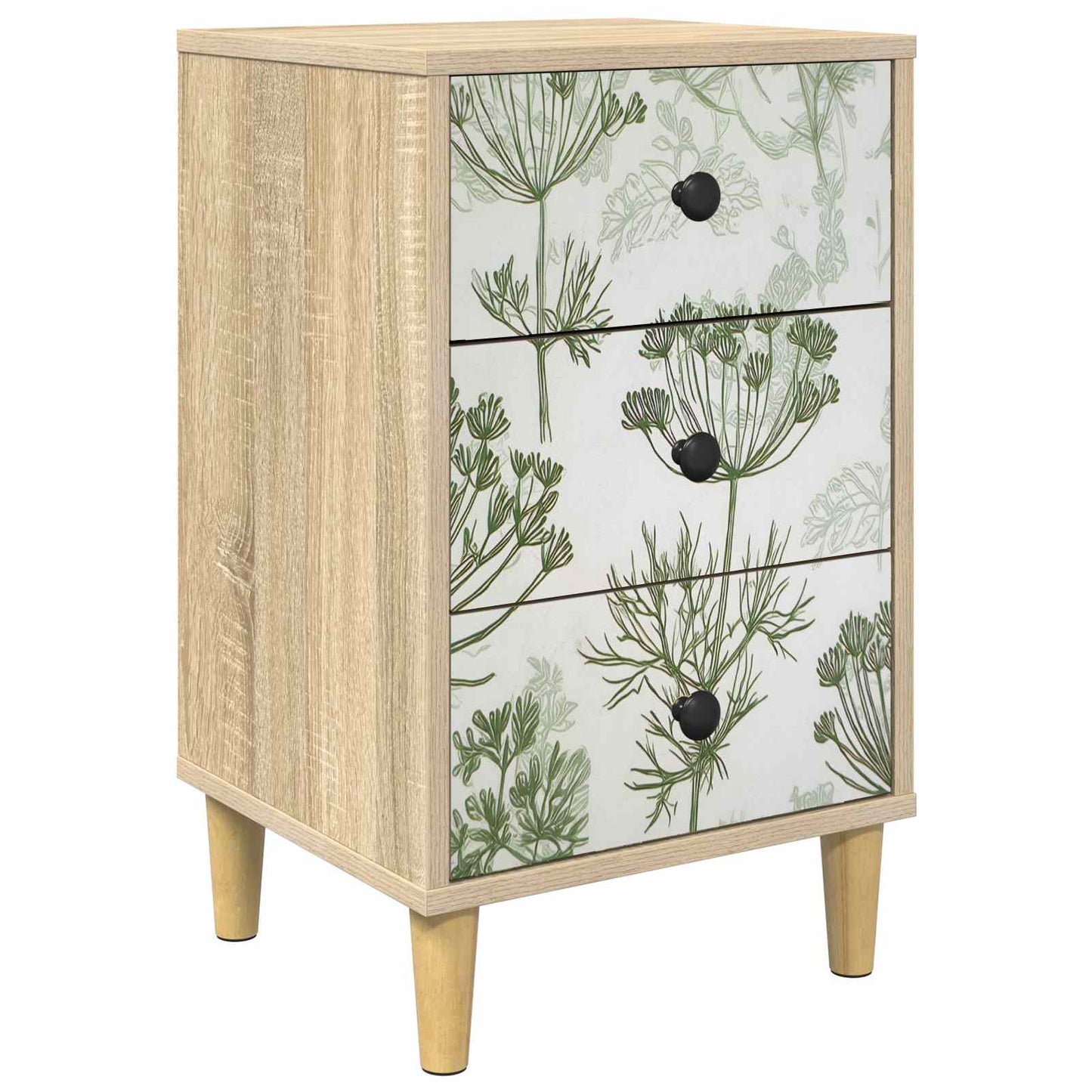 Bedside Cabinet GOTHA Sonoma Oak 36 x 33 x 60 cm