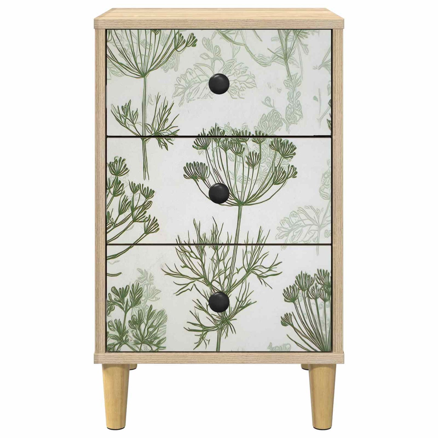 Bedside Cabinet GOTHA 2 pcs Sonoma Oak 36 x 33 x 60 cm