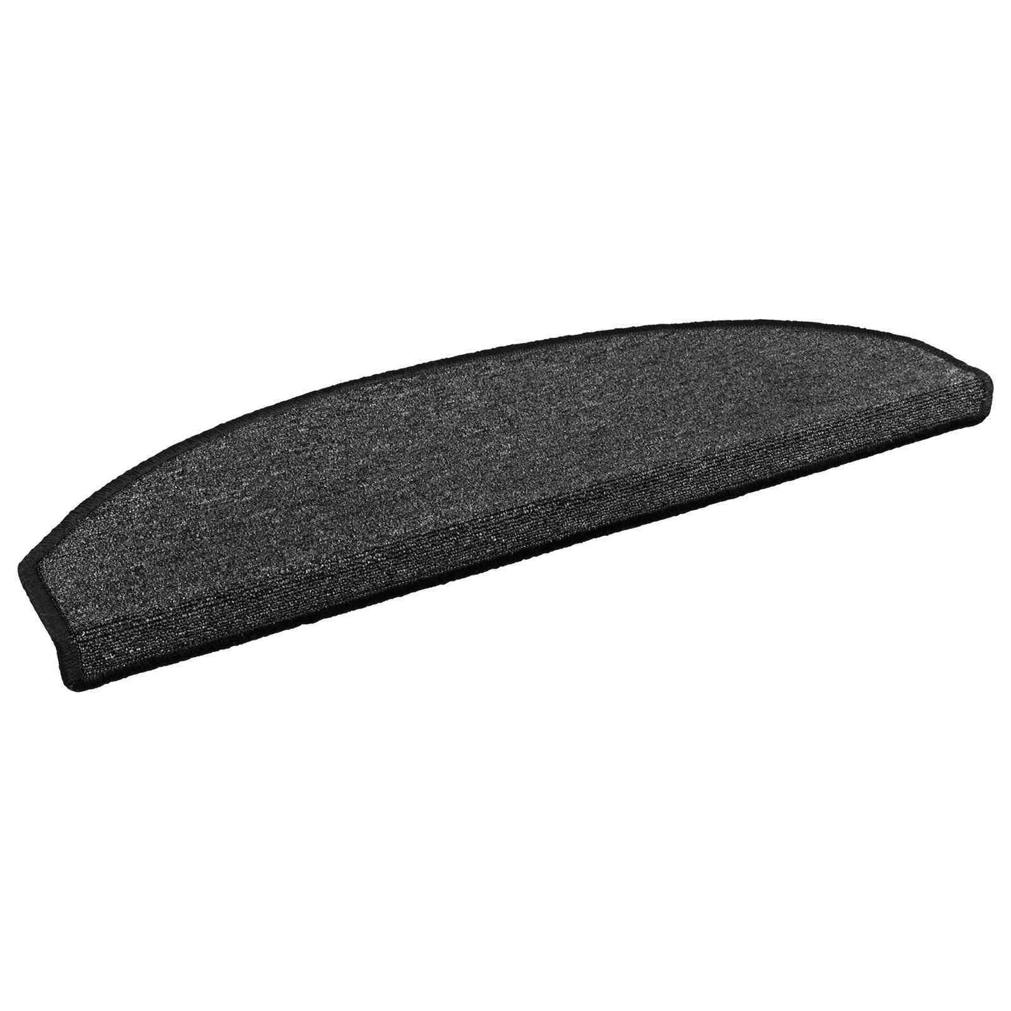 Self-adhesive Stair Mats 15 pcs 80 x 24.5 x 3.5 cm Anthracite