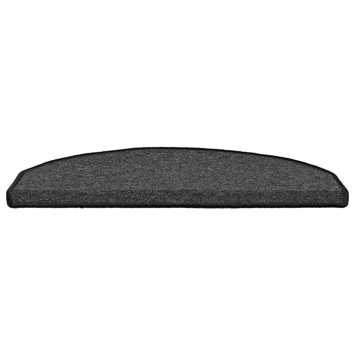 Self-adhesive Stair Mats 15 pcs 80 x 24.5 x 3.5 cm Anthracite
