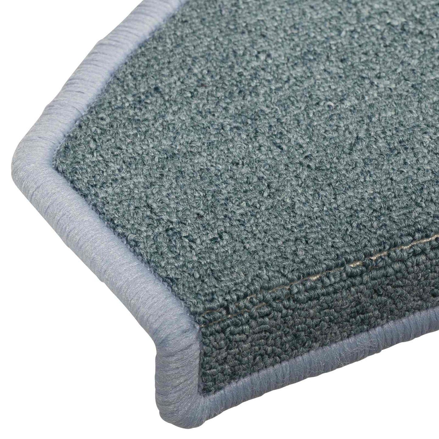 Self-adhesive Stair Mats 15 pcs 80 x 24.5 x 3.5 cm Sea Blue