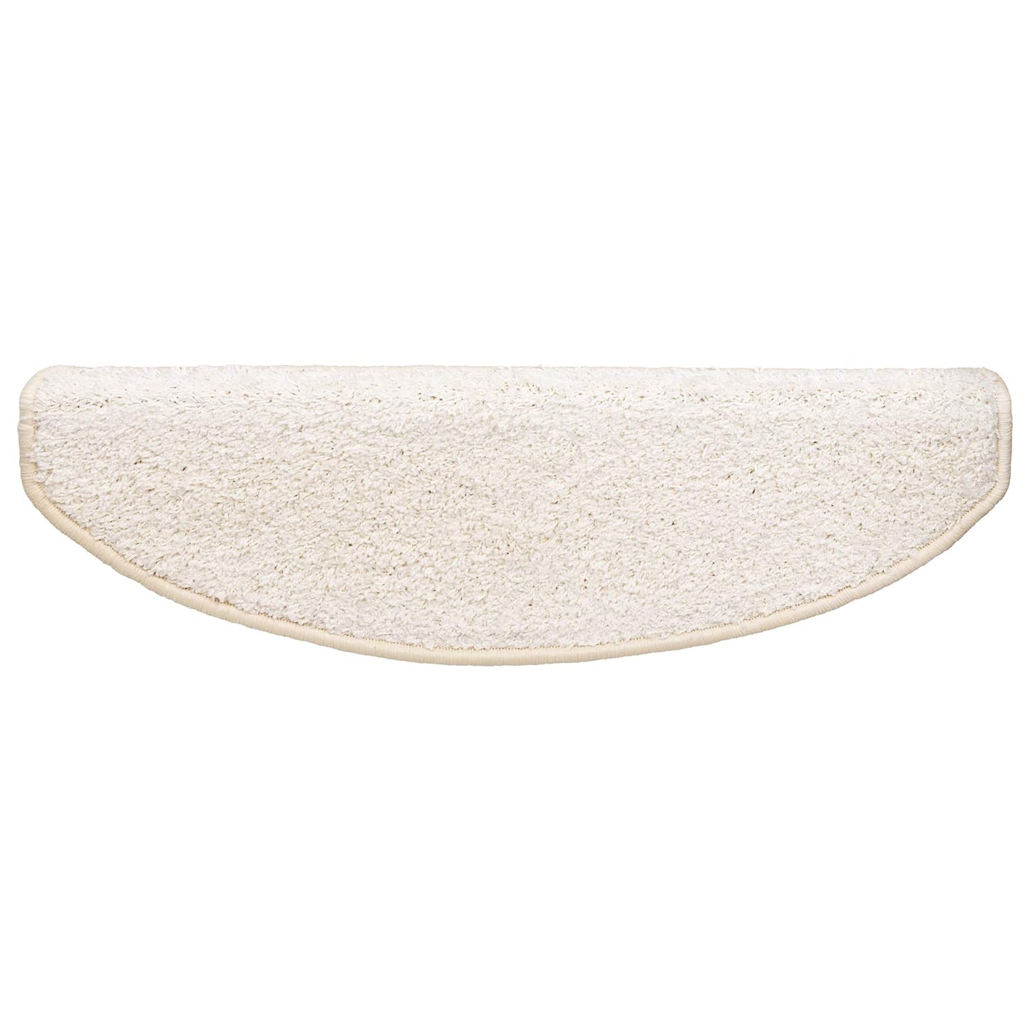 Self-adhesive Stair Mats 15 pcs 80 x 24.5 x 3.5 cm White