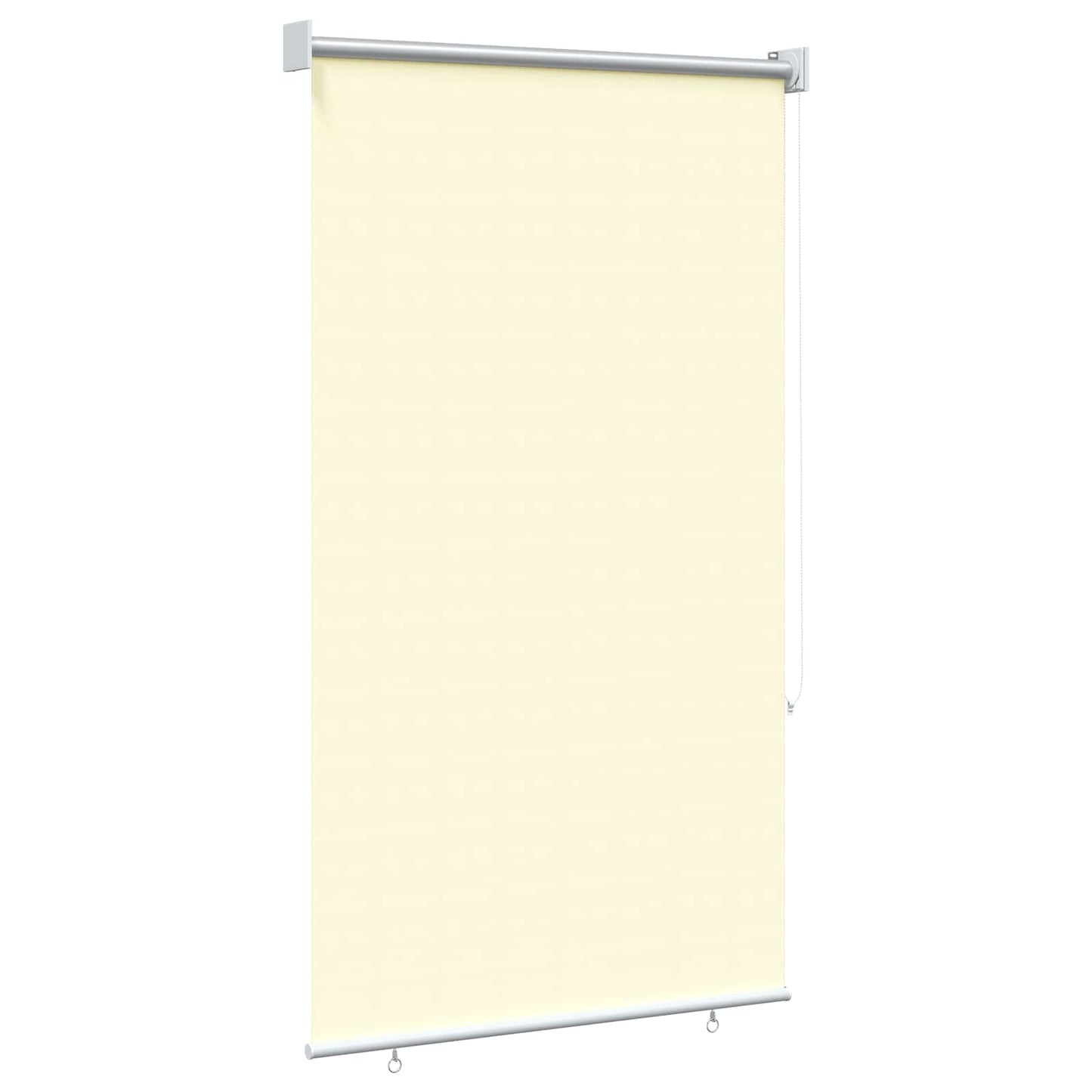 Outdoor Roller Blind UV Protection Cream 80 x 230 cm